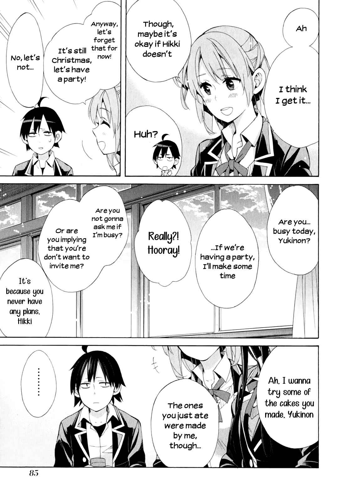 Page 39 Chapter 45 Yahari Ore no Seishun Love Come wa Machigatteiru.: Monologue