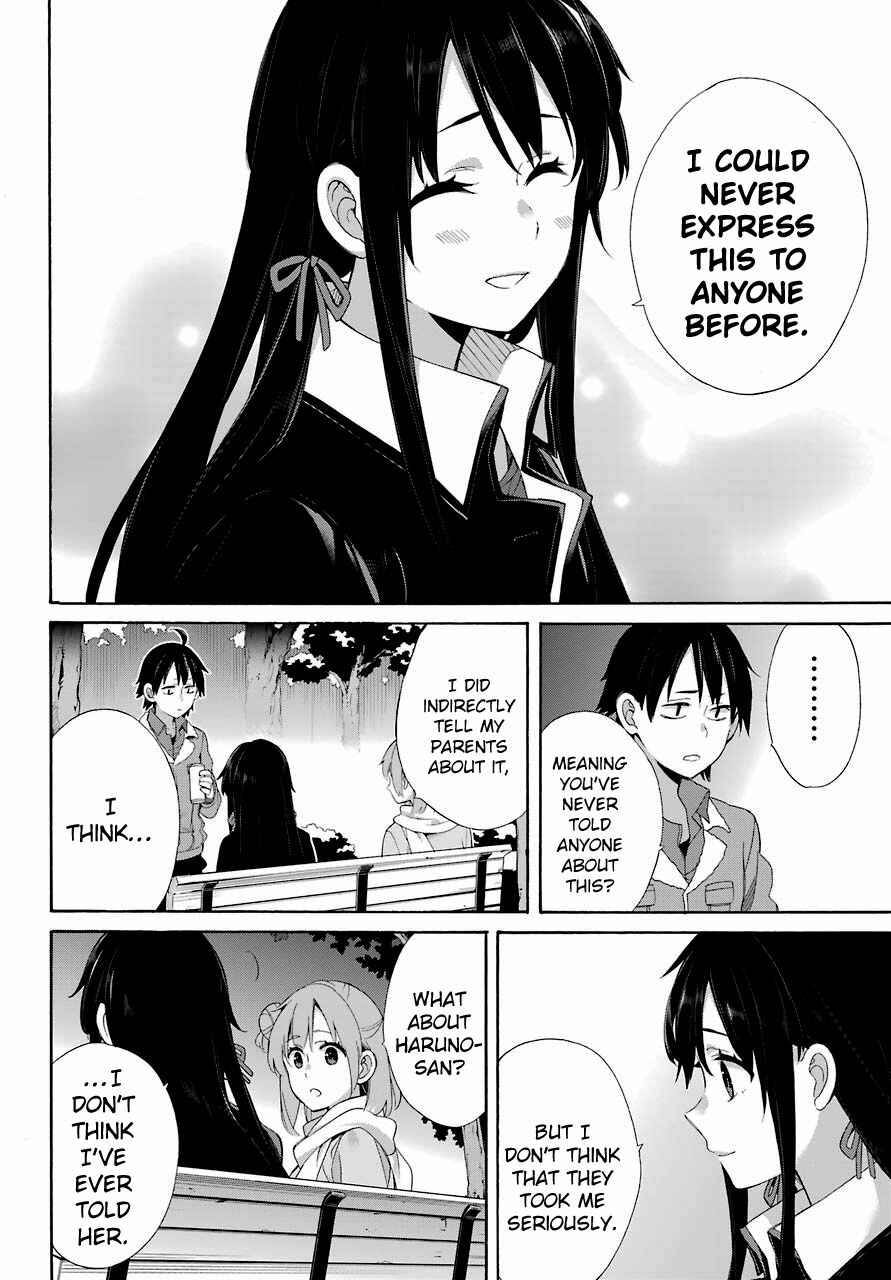 Page 30 Chapter 60 Yahari Ore no Seishun Love Come wa Machigatteiru.: Monologue