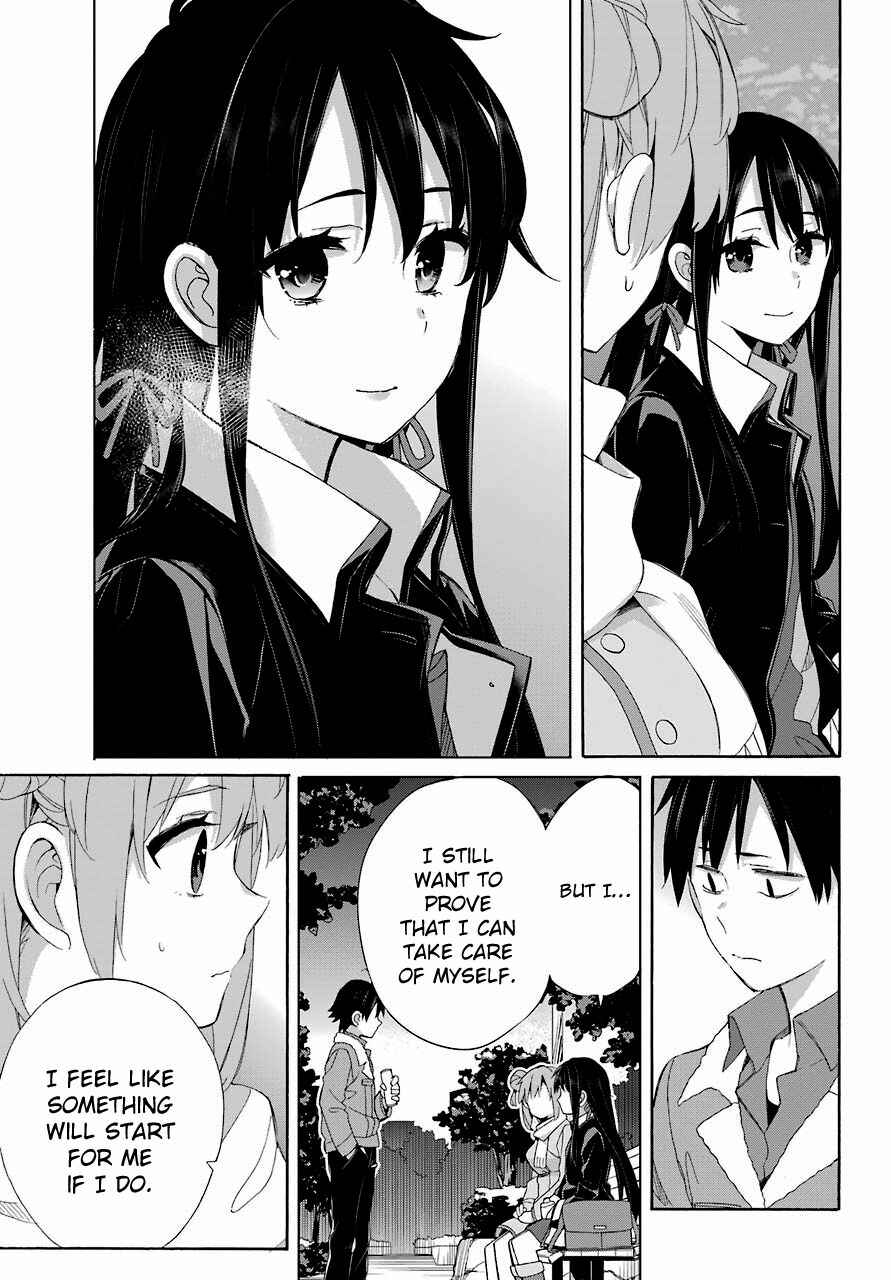 Page 35 Chapter 60 Yahari Ore no Seishun Love Come wa Machigatteiru.: Monologue