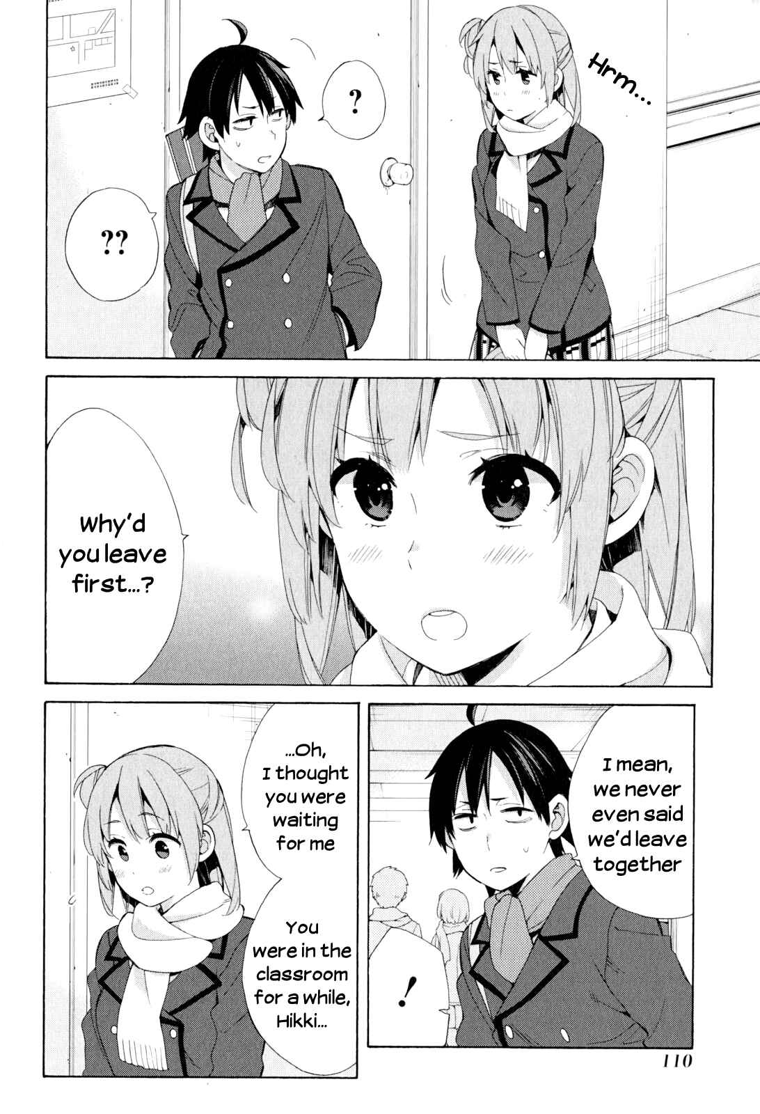 Page 10 Chapter 52 Yahari Ore no Seishun Love Come wa Machigatteiru.: Monologue