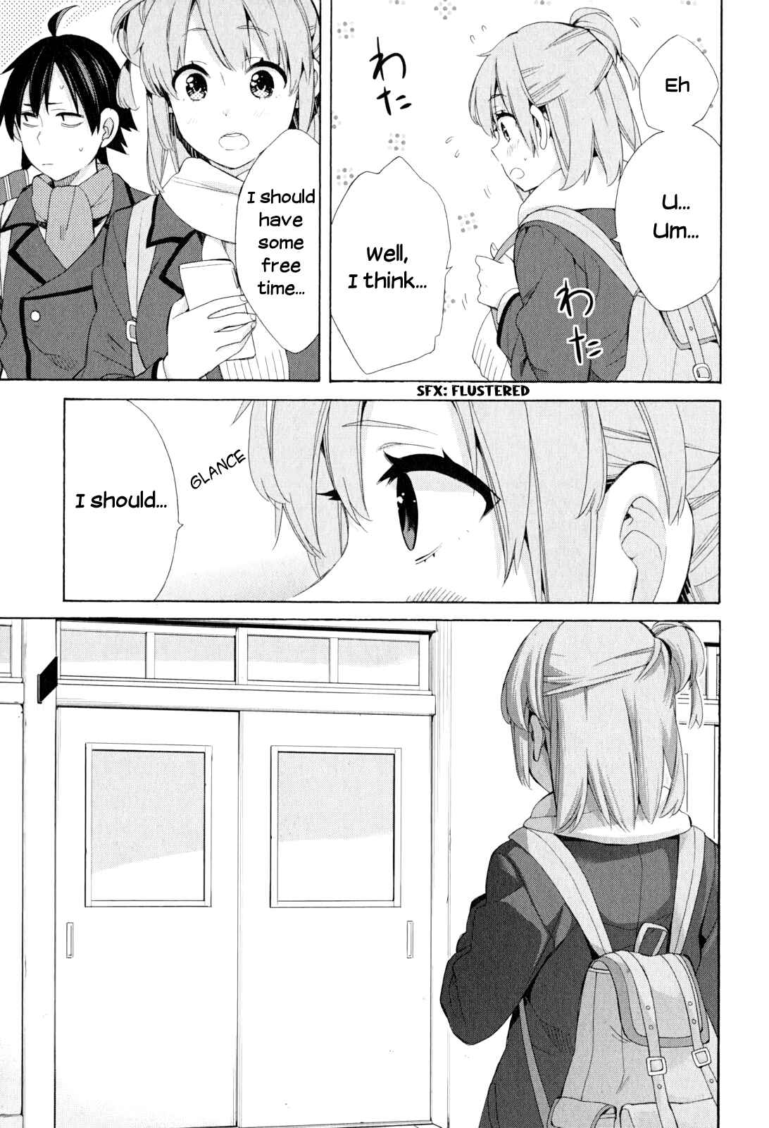 Page 13 Chapter 52 Yahari Ore no Seishun Love Come wa Machigatteiru.: Monologue