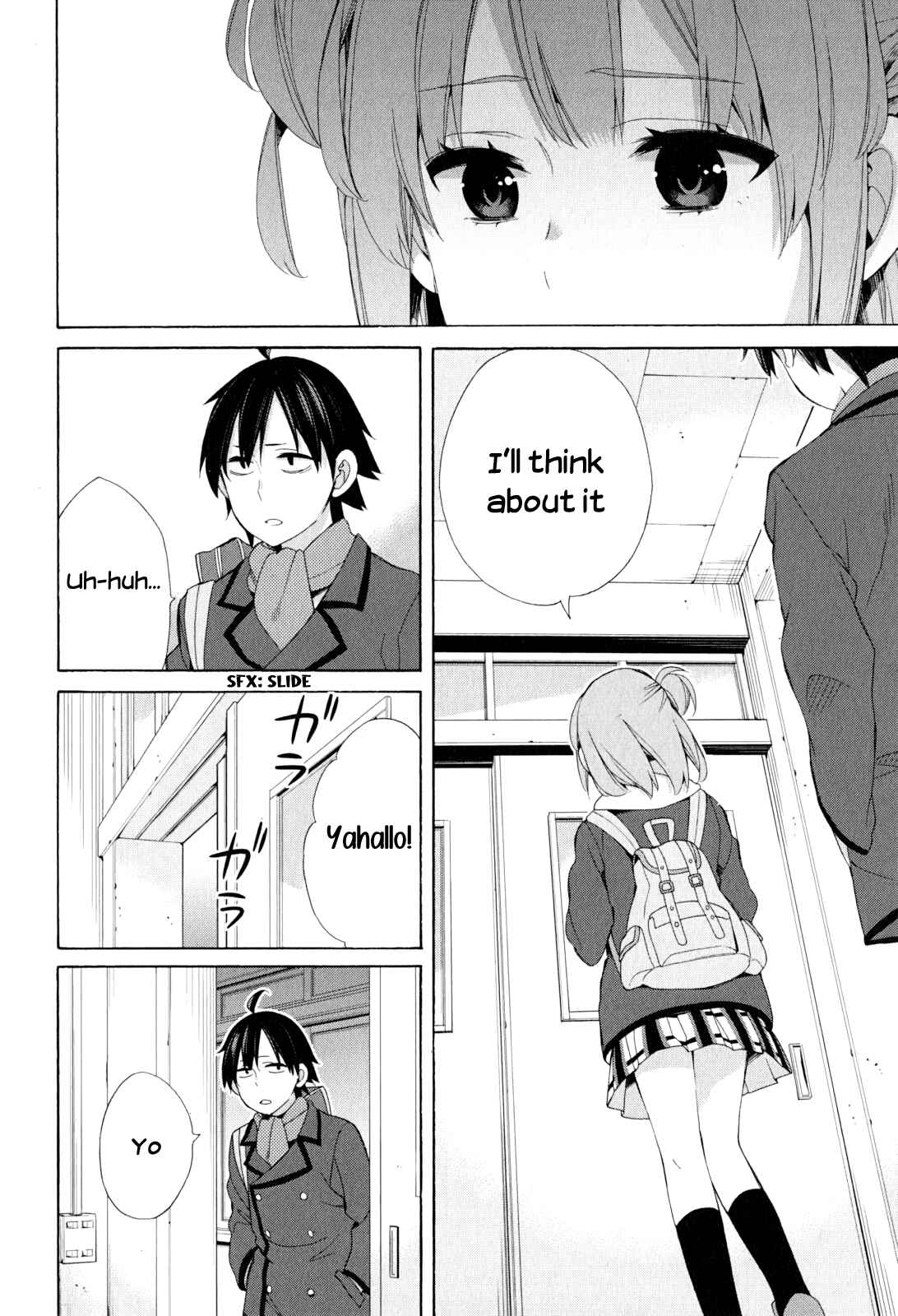 Page 14 Chapter 52 Yahari Ore no Seishun Love Come wa Machigatteiru.: Monologue