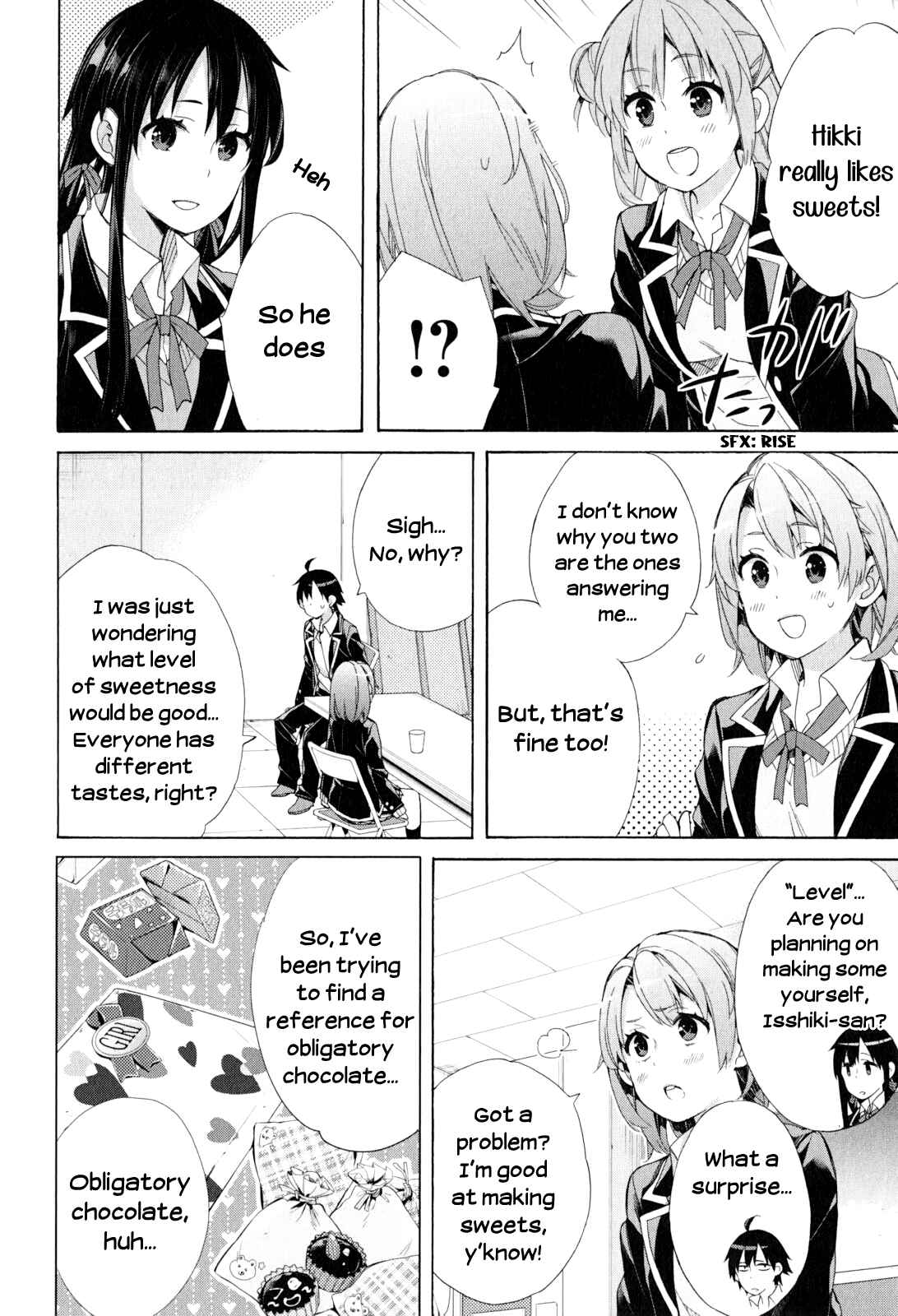 Page 18 Chapter 52 Yahari Ore no Seishun Love Come wa Machigatteiru.: Monologue