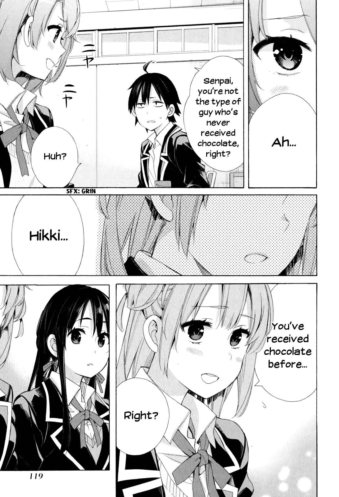 Page 19 Chapter 52 Yahari Ore no Seishun Love Come wa Machigatteiru.: Monologue