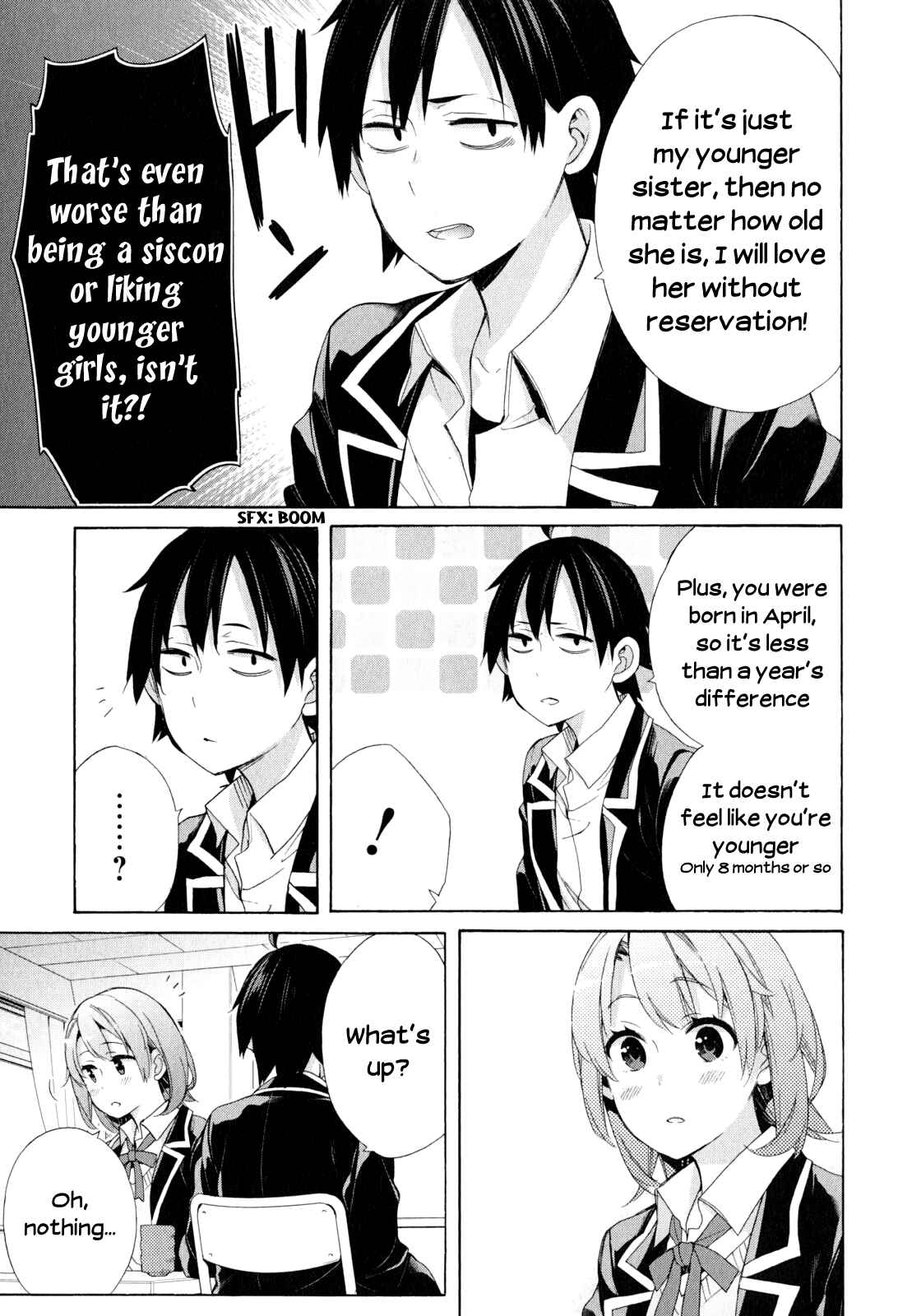 Page 23 Chapter 52 Yahari Ore no Seishun Love Come wa Machigatteiru.: Monologue
