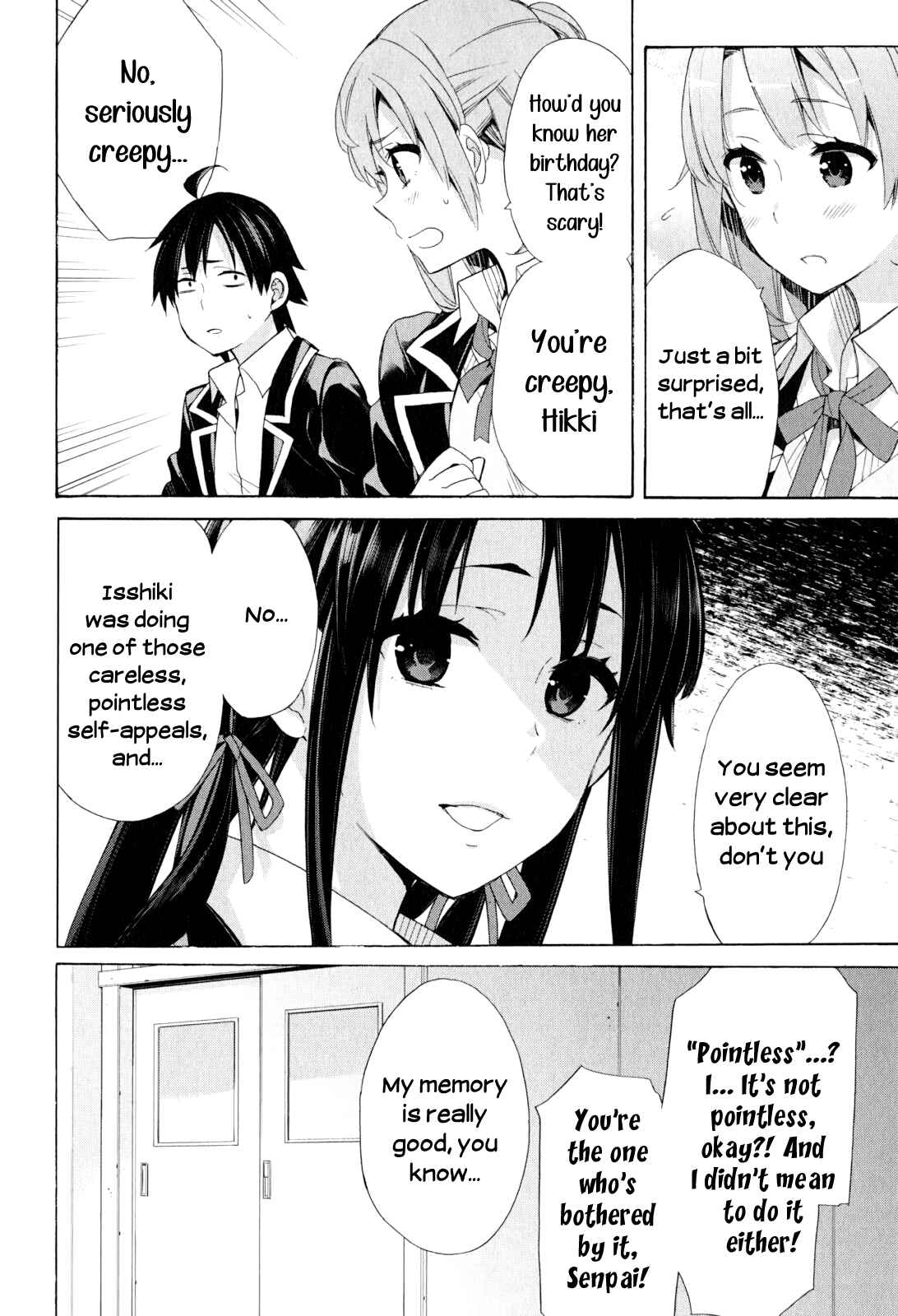 Page 24 Chapter 52 Yahari Ore no Seishun Love Come wa Machigatteiru.: Monologue