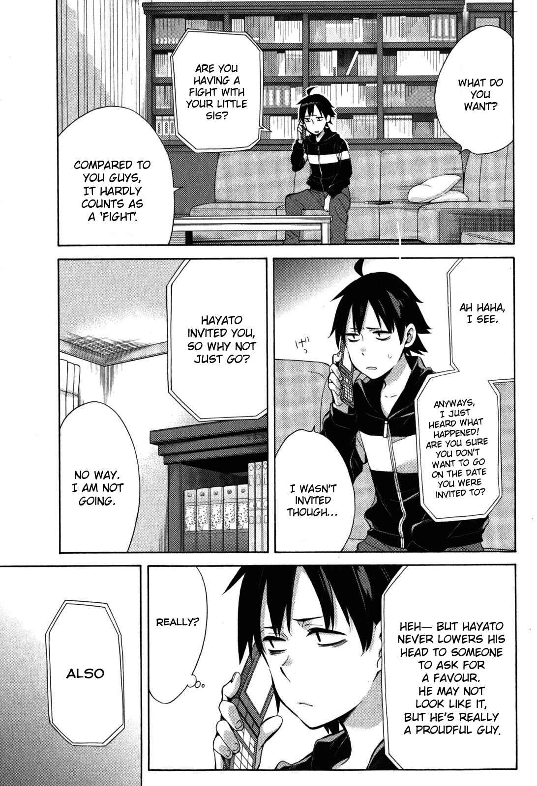 Page 10 Chapter 32 Yahari Ore no Seishun Love Come wa Machigatteiru.: Monologue