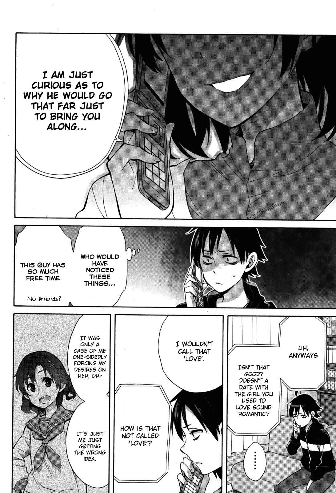 Page 11 Chapter 32 Yahari Ore no Seishun Love Come wa Machigatteiru.: Monologue