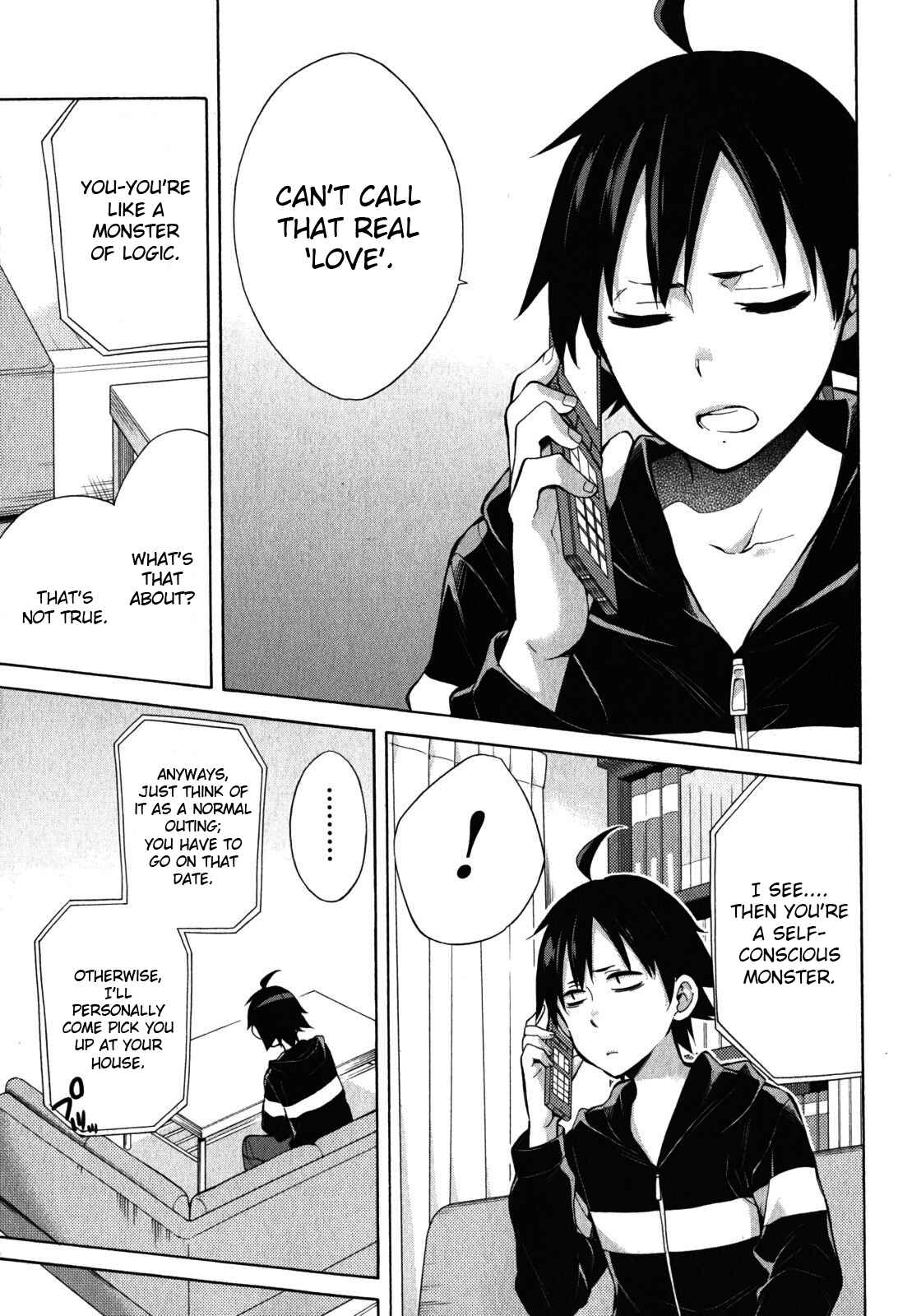 Page 12 Chapter 32 Yahari Ore no Seishun Love Come wa Machigatteiru.: Monologue
