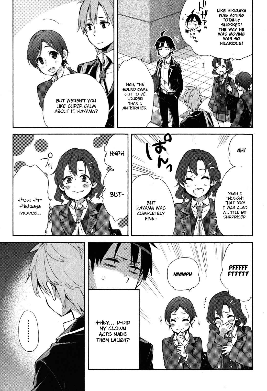 Page 18 Chapter 32 Yahari Ore no Seishun Love Come wa Machigatteiru.: Monologue