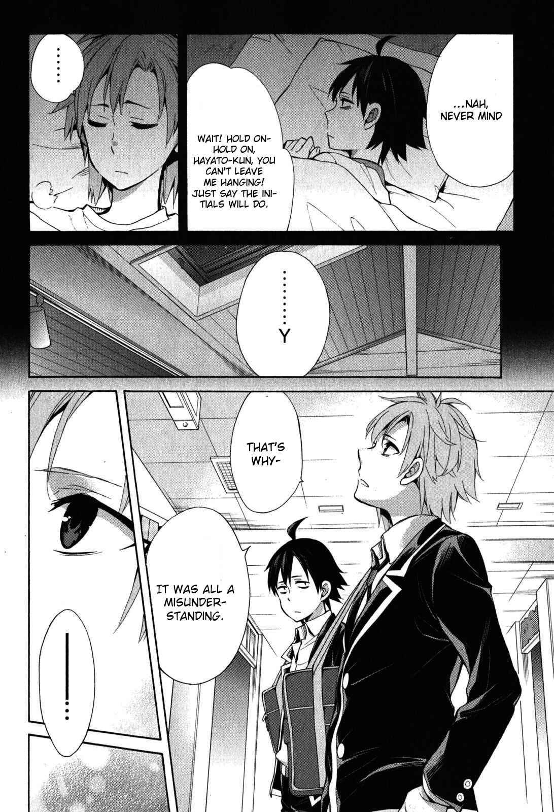 Page 31 Chapter 32 Yahari Ore no Seishun Love Come wa Machigatteiru.: Monologue