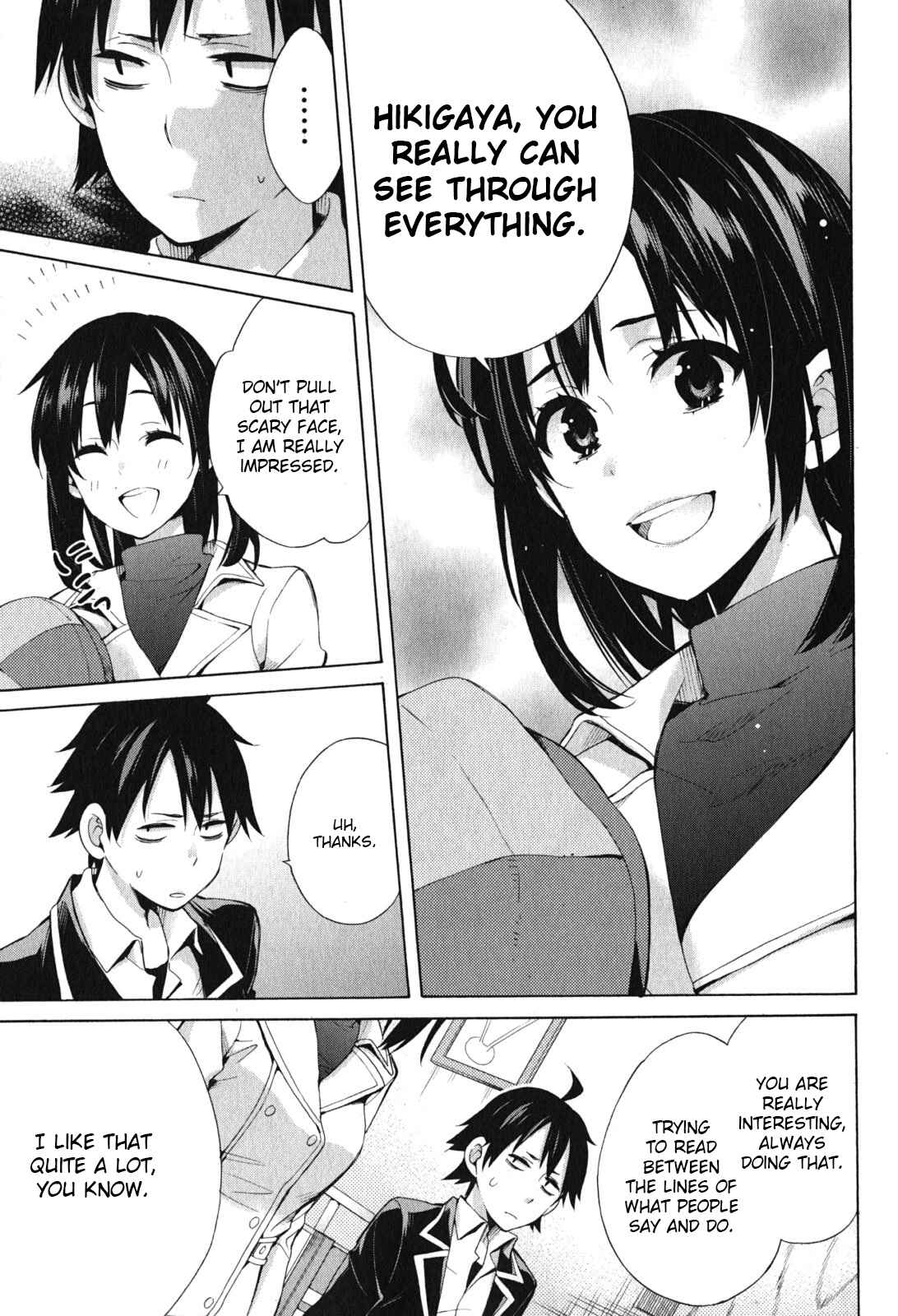 Page 46 Chapter 32 Yahari Ore no Seishun Love Come wa Machigatteiru.: Monologue