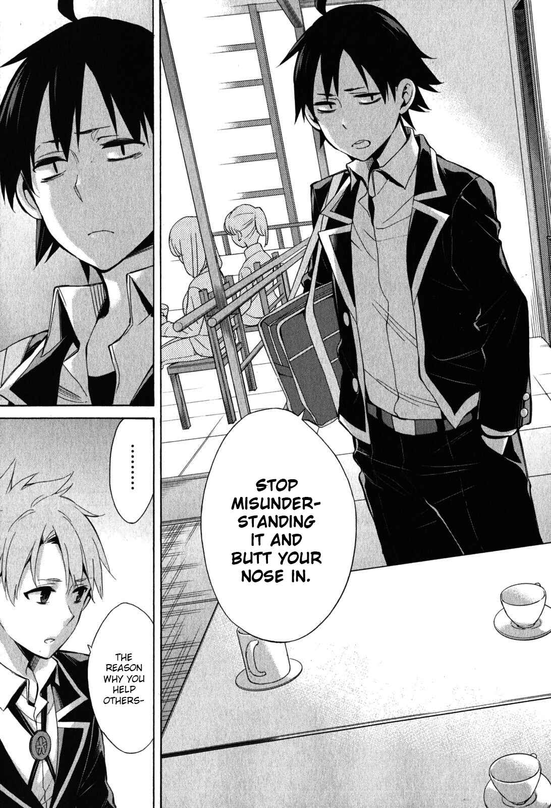 Page 54 Chapter 32 Yahari Ore no Seishun Love Come wa Machigatteiru.: Monologue