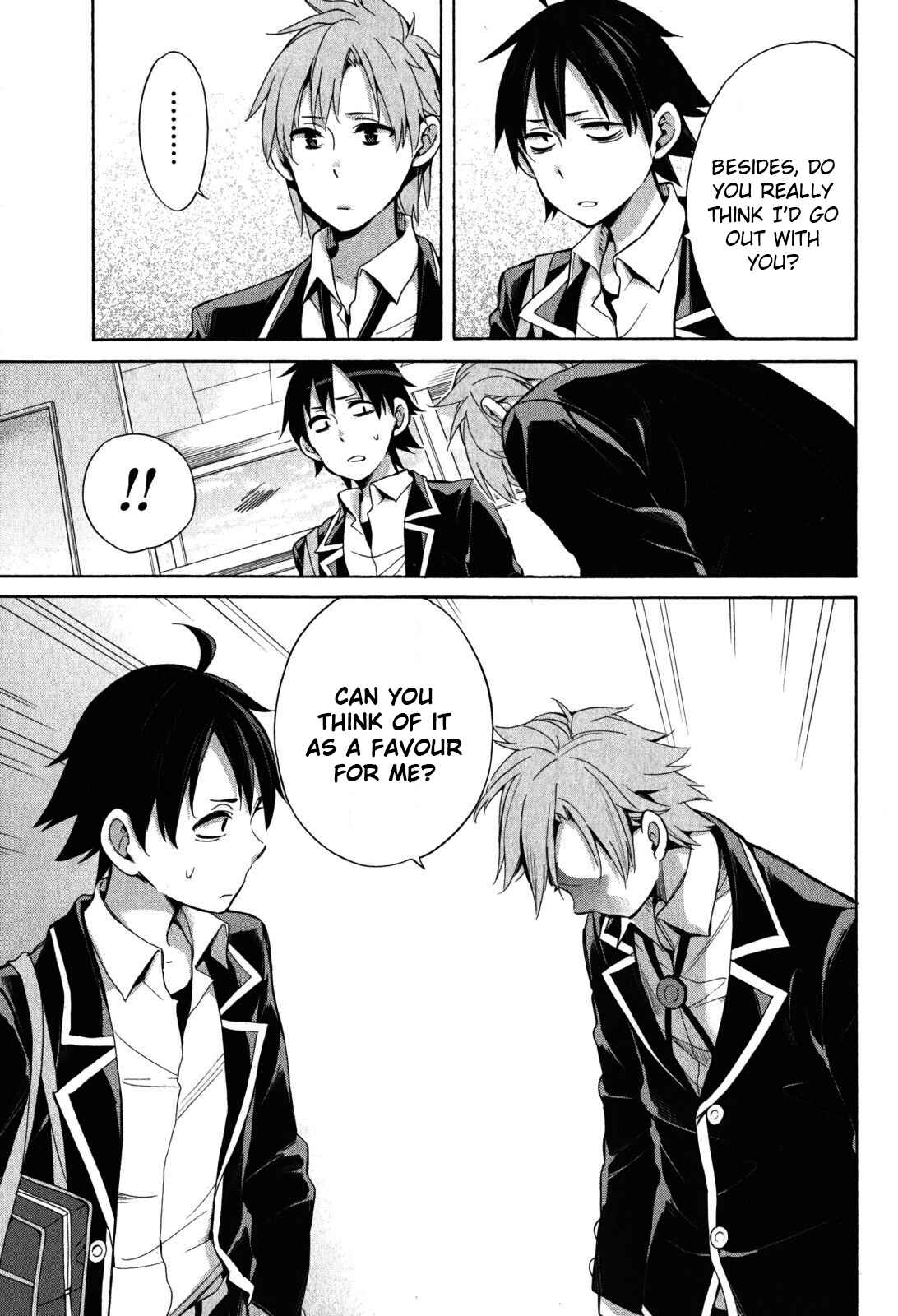 Page 6 Chapter 32 Yahari Ore no Seishun Love Come wa Machigatteiru.: Monologue
