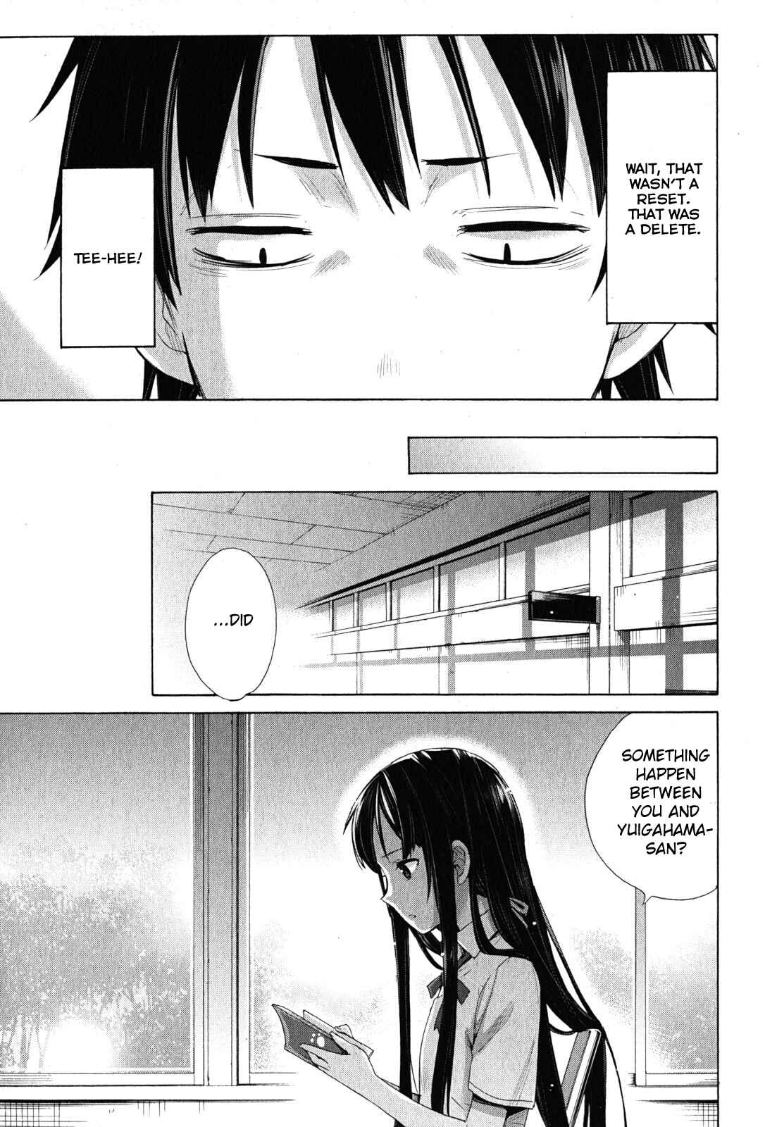 Page 12 Chapter 12 Yahari Ore no Seishun Love Come wa Machigatteiru.: Monologue