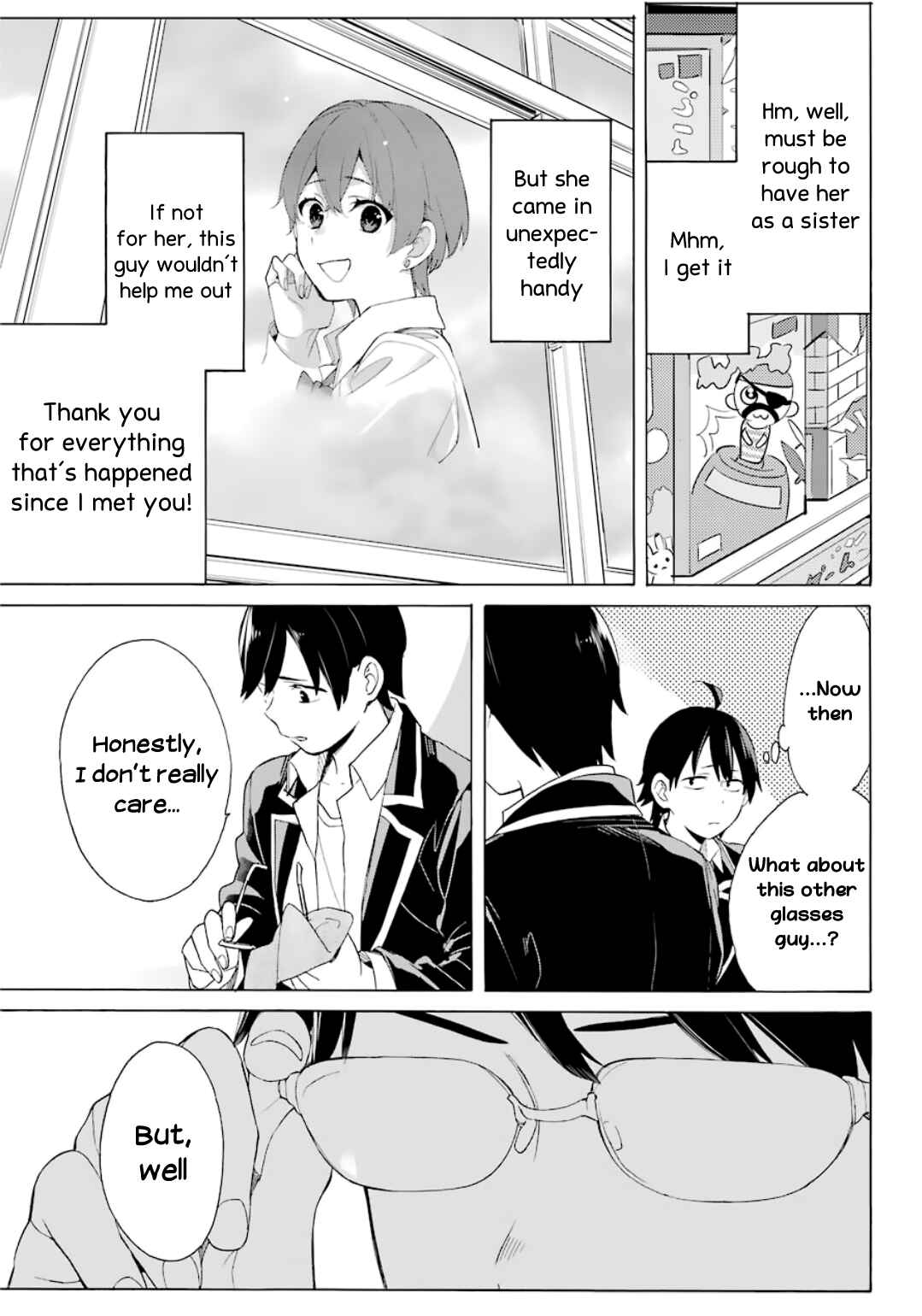 Page 14 Chapter 84 Yahari Ore no Seishun Love Come wa Machigatteiru.: Monologue