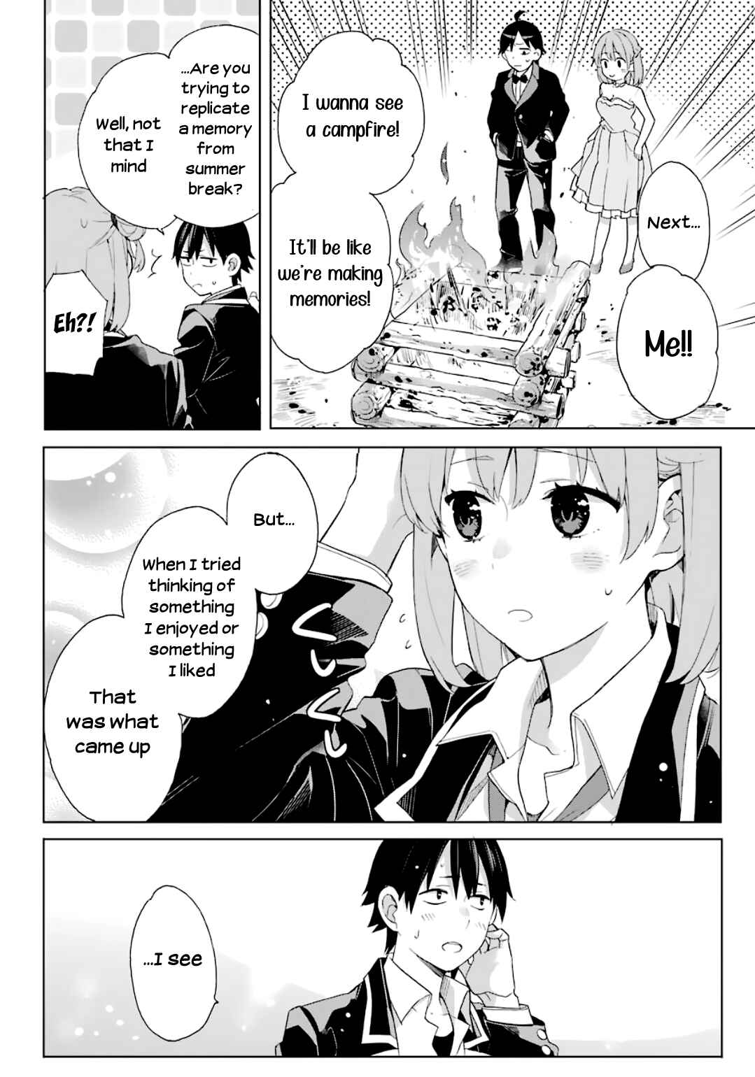 Page 25 Chapter 84 Yahari Ore no Seishun Love Come wa Machigatteiru.: Monologue