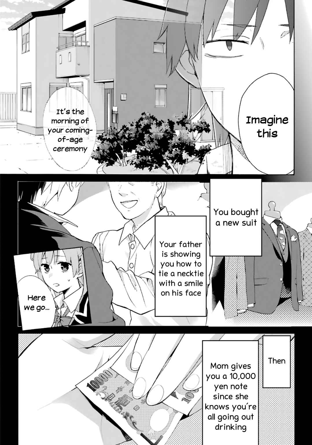 Page 3 Chapter 84 Yahari Ore no Seishun Love Come wa Machigatteiru.: Monologue