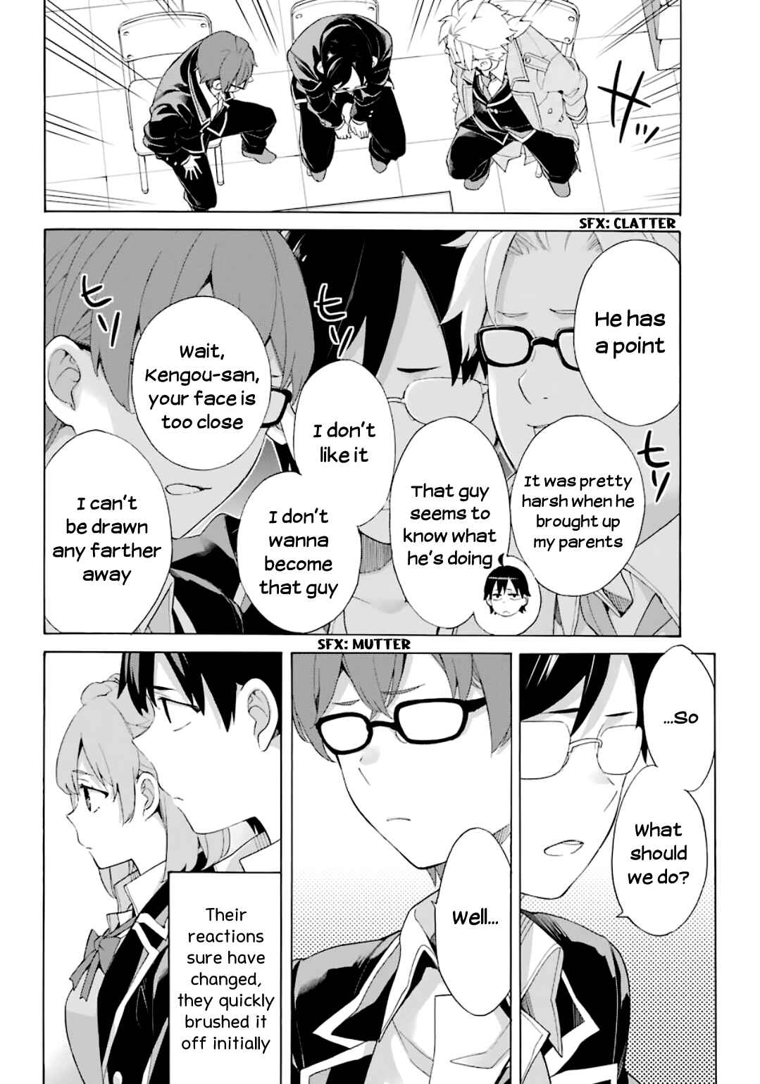 Page 8 Chapter 84 Yahari Ore no Seishun Love Come wa Machigatteiru.: Monologue