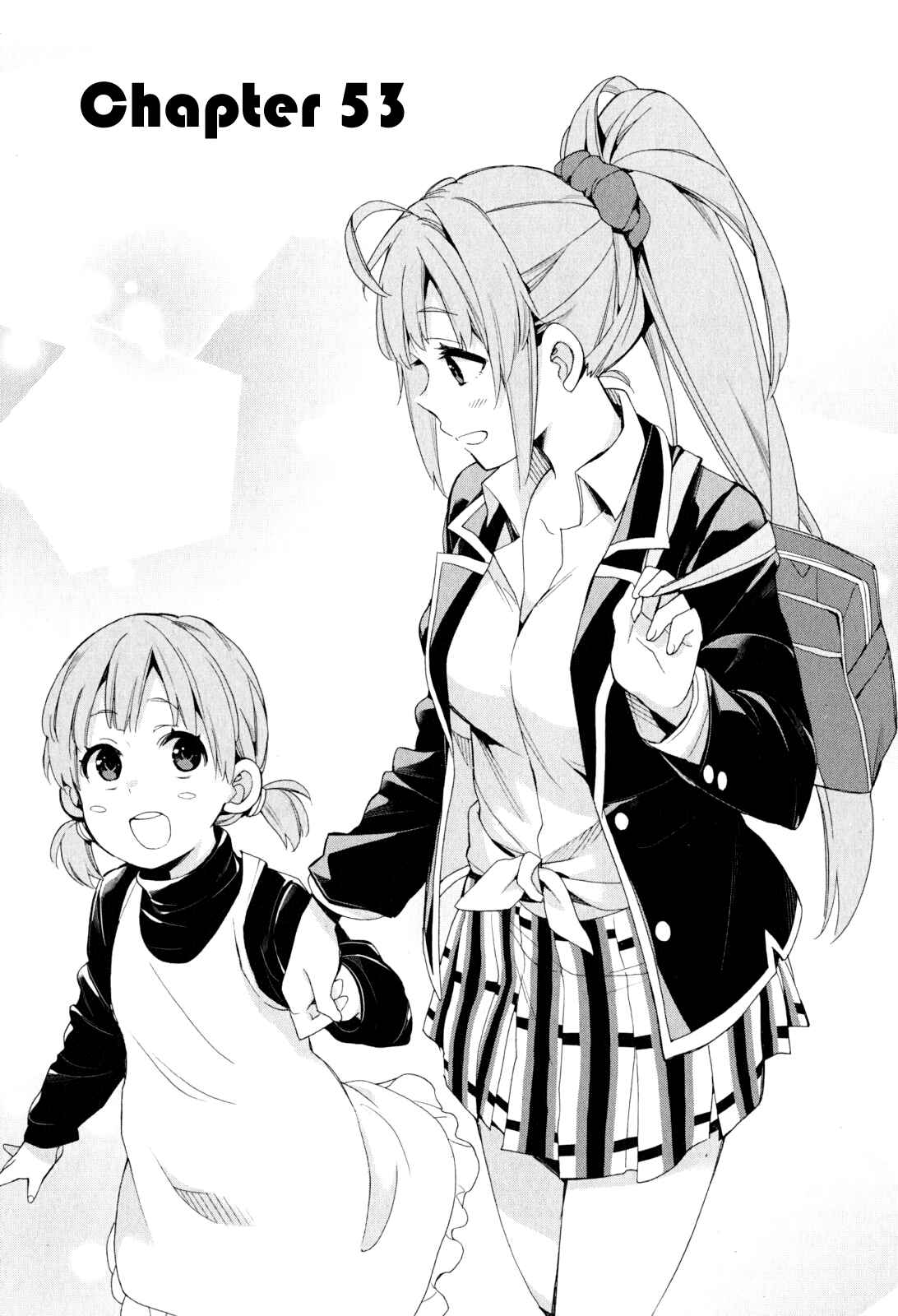 Page 1 Chapter 53 Yahari Ore no Seishun Love Come wa Machigatteiru.: Monologue