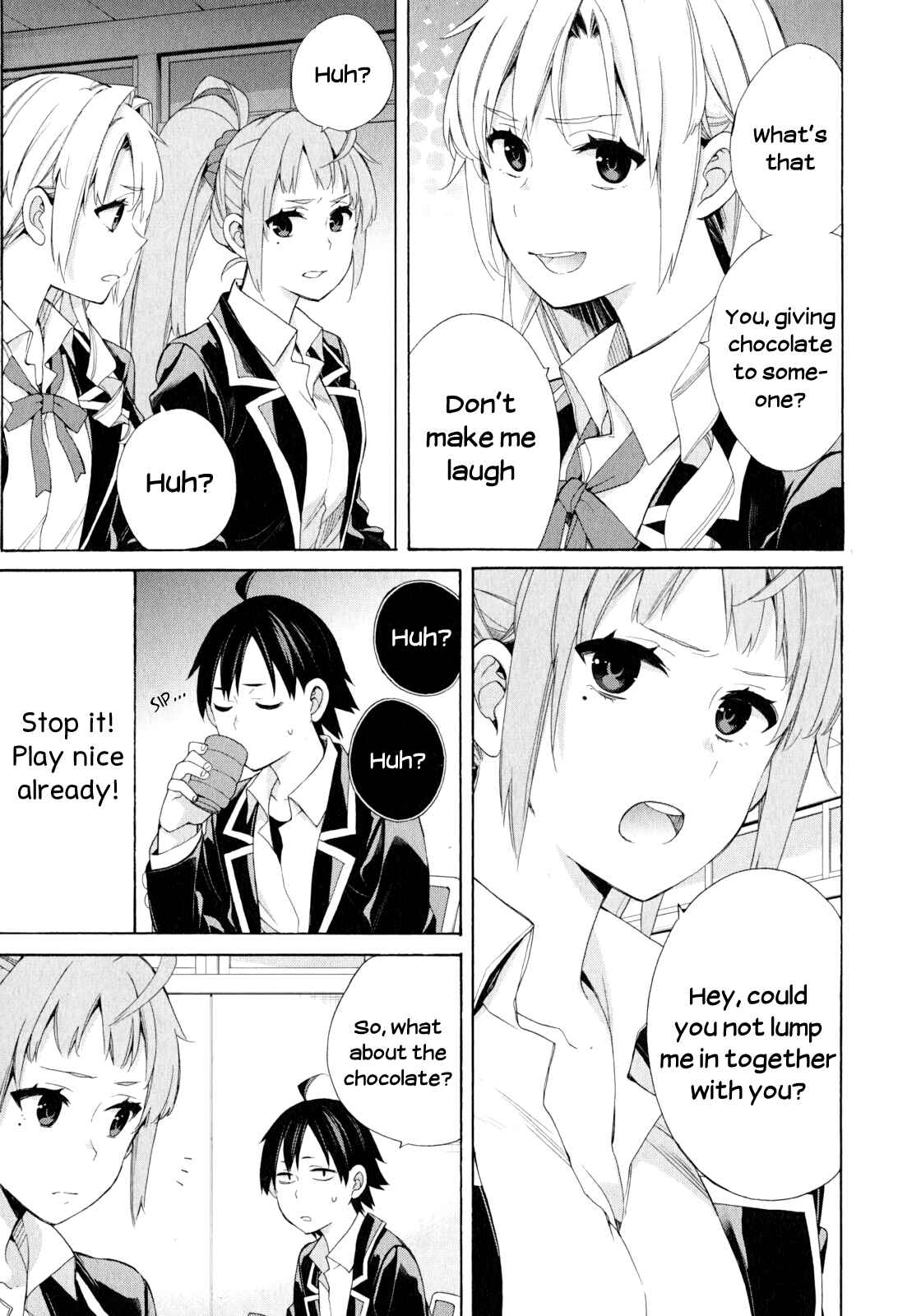 Page 5 Chapter 53 Yahari Ore no Seishun Love Come wa Machigatteiru.: Monologue
