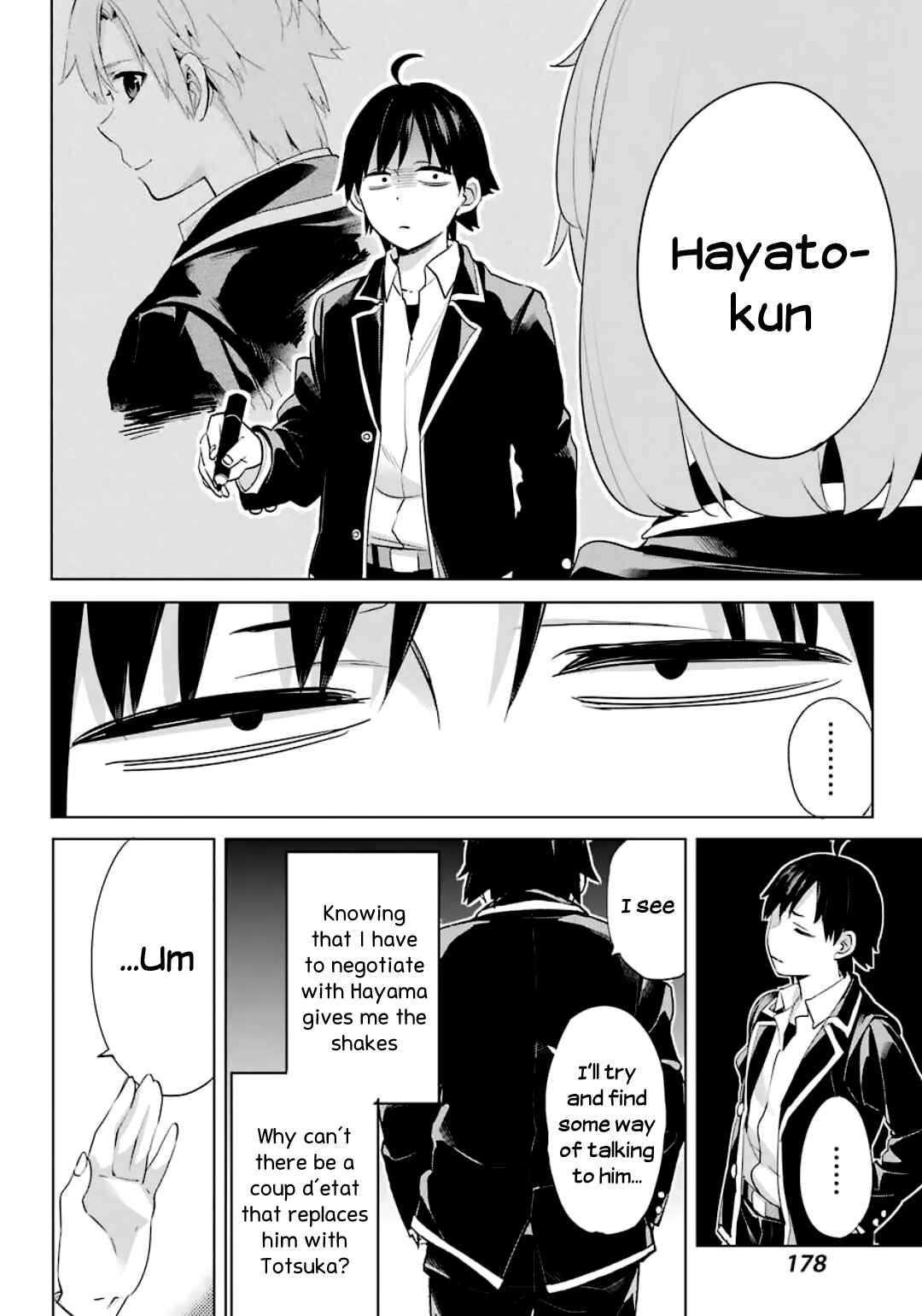Page 9 Chapter 85 Yahari Ore no Seishun Love Come wa Machigatteiru.: Monologue