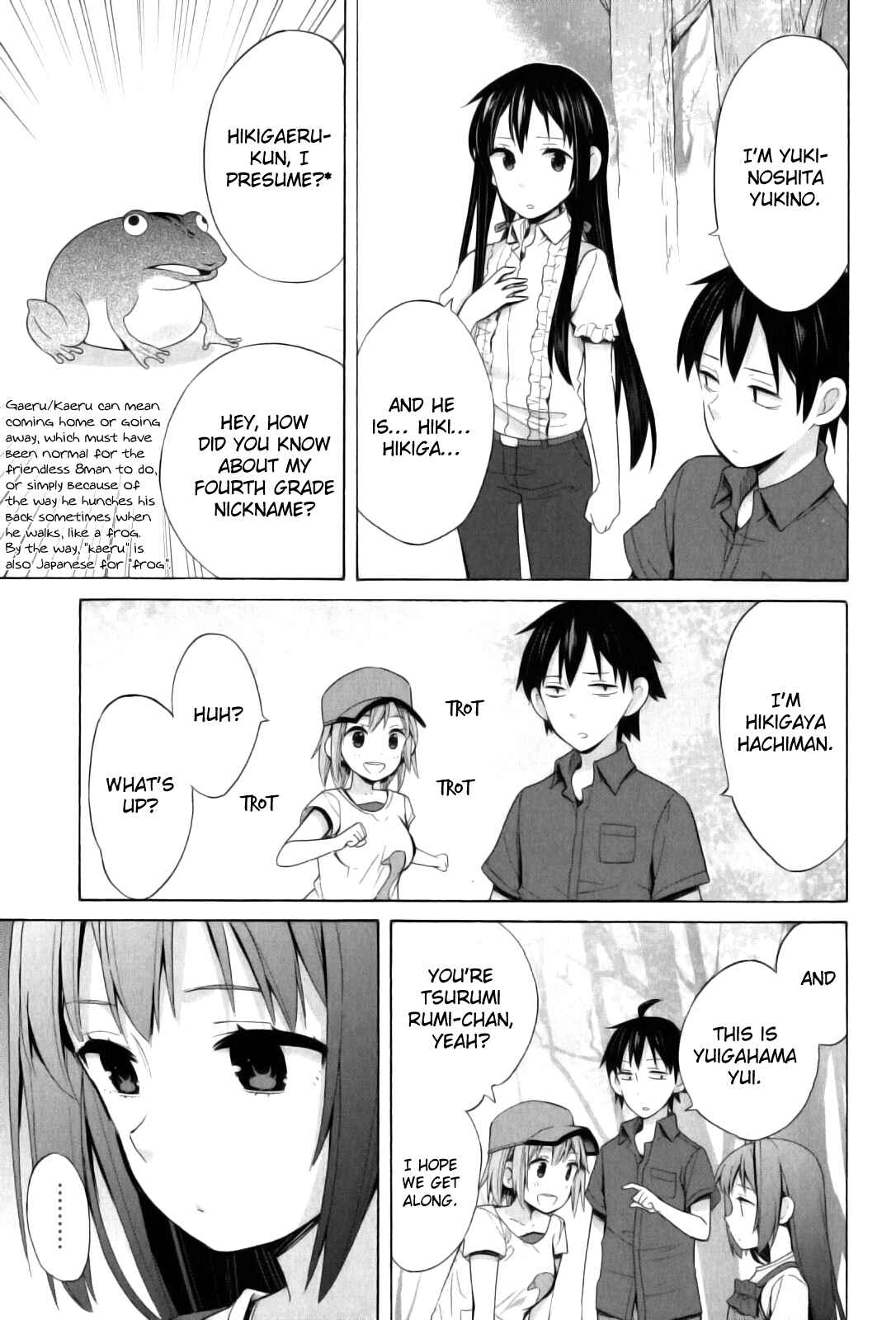 Page 13 Chapter 15 Yahari Ore no Seishun Love Come wa Machigatteiru.: Monologue