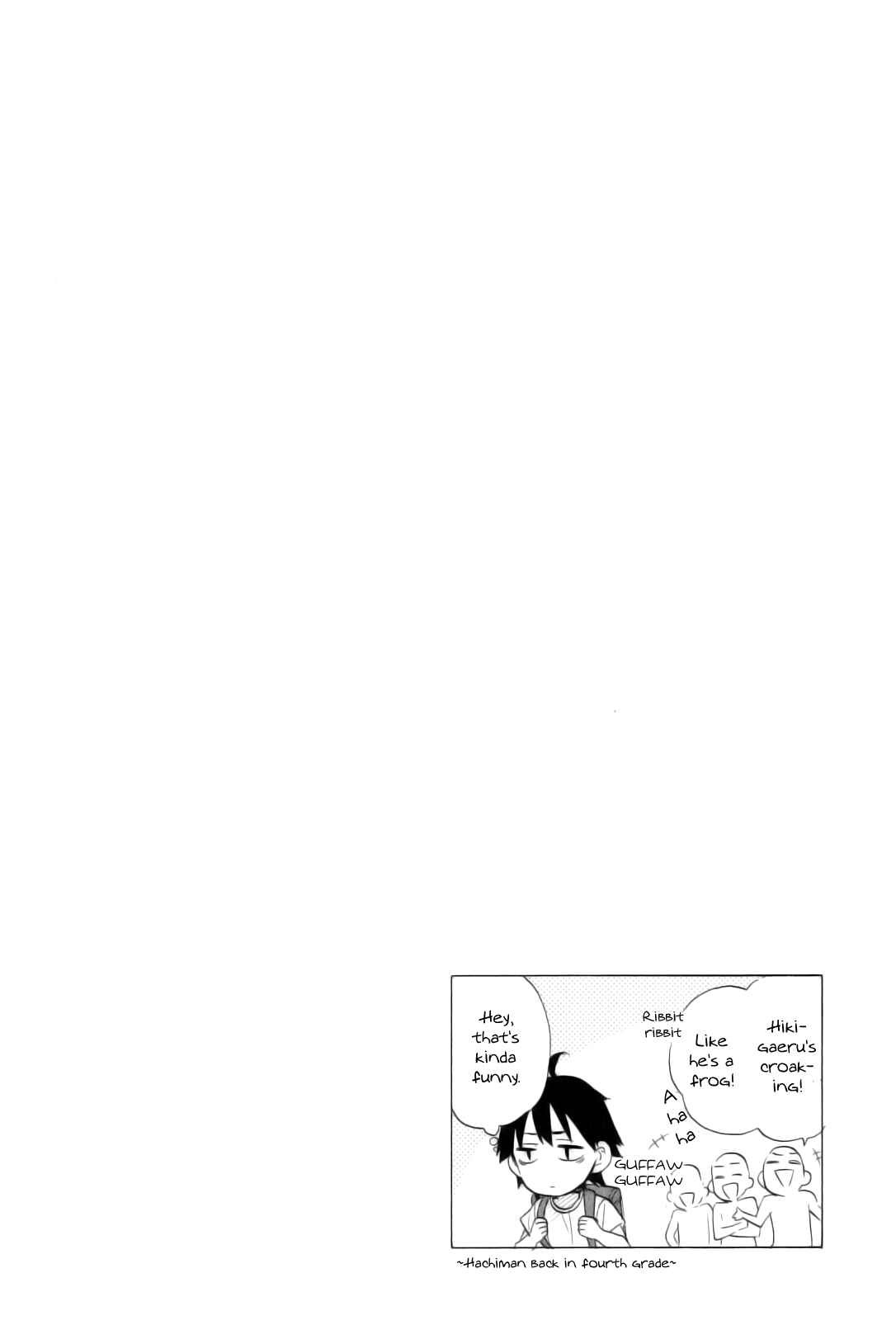 Page 35 Chapter 15 Yahari Ore no Seishun Love Come wa Machigatteiru.: Monologue