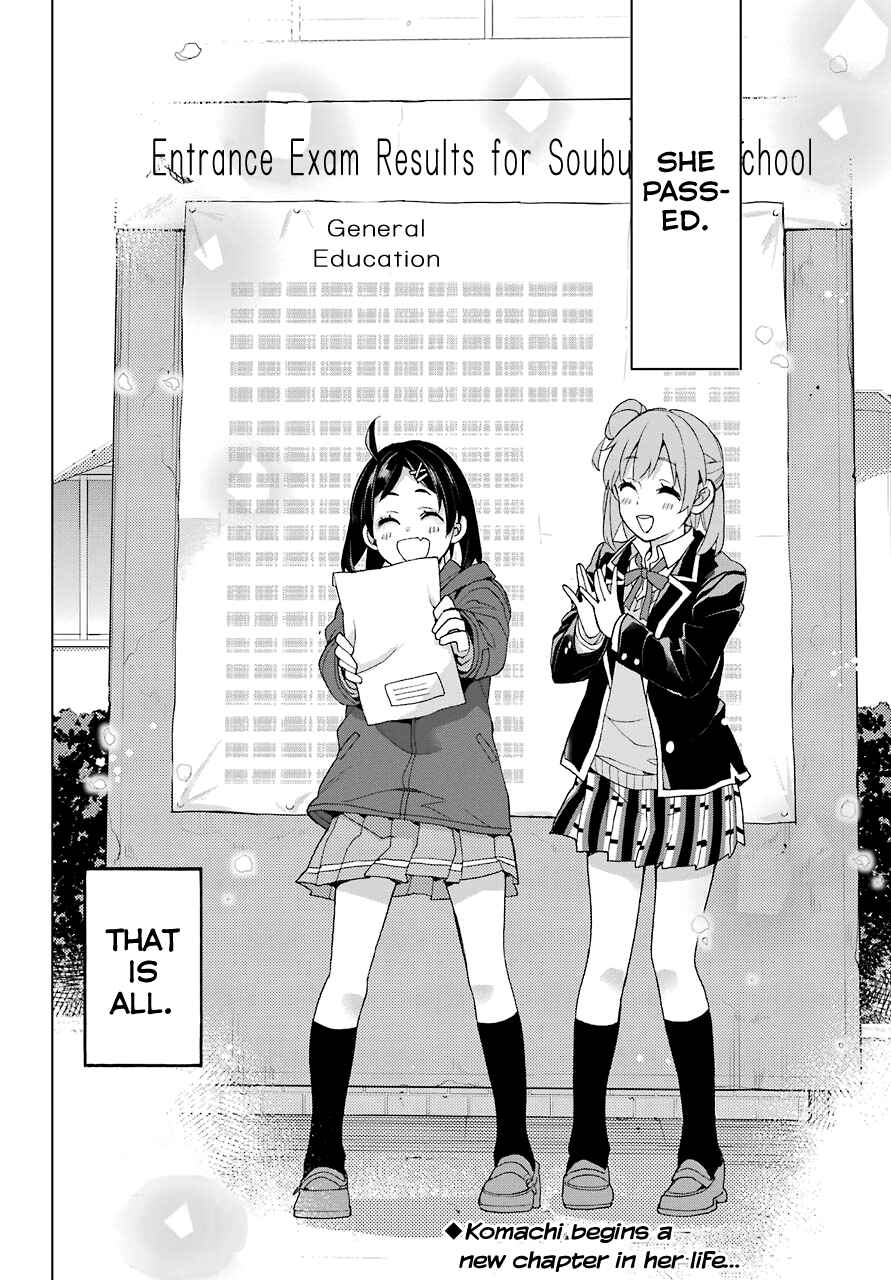 Page 32 Chapter 67 Yahari Ore no Seishun Love Come wa Machigatteiru.: Monologue
