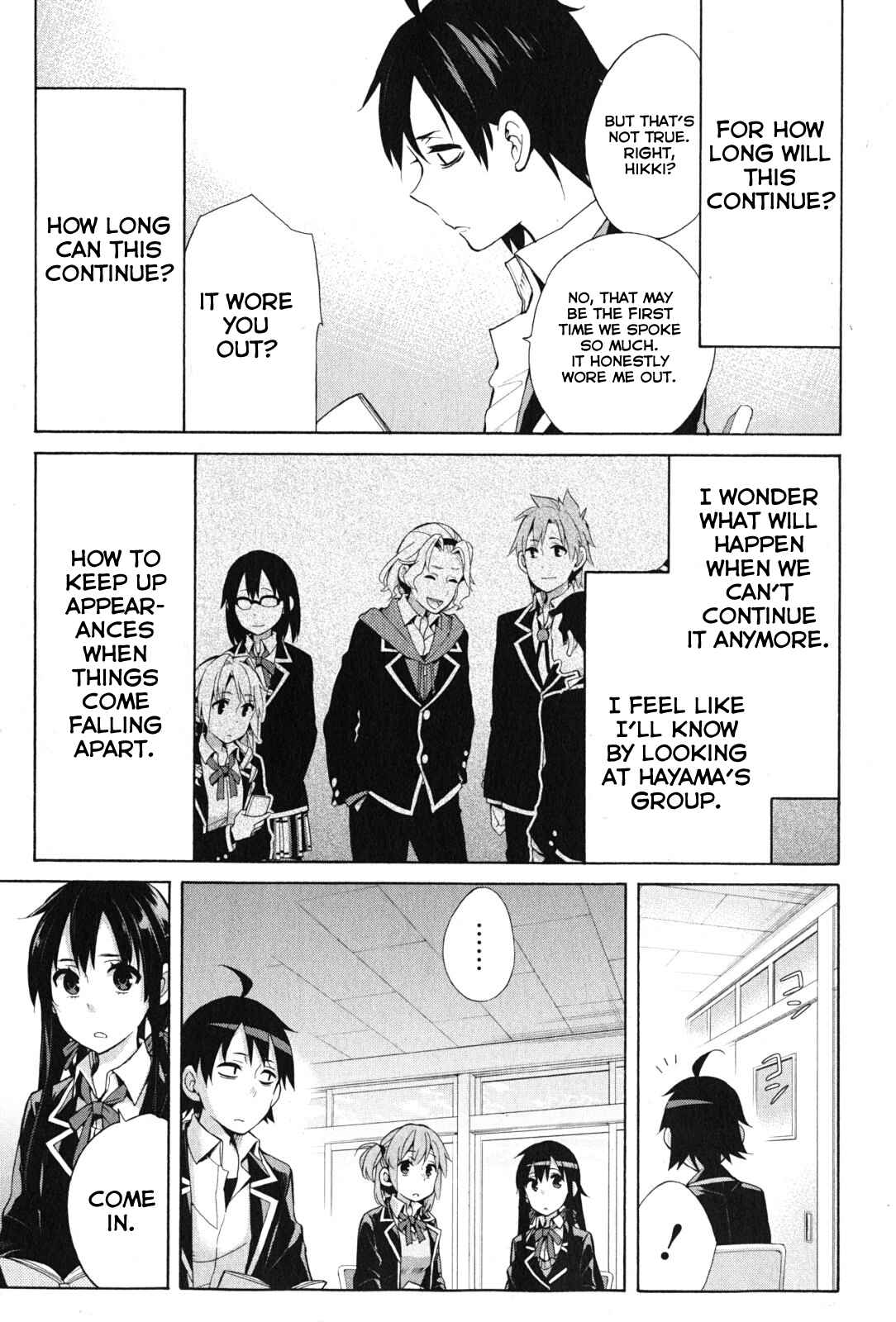 Page 13 Chapter 35 Yahari Ore no Seishun Love Come wa Machigatteiru.: Monologue