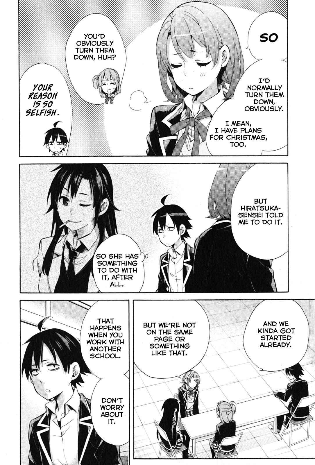 Page 16 Chapter 35 Yahari Ore no Seishun Love Come wa Machigatteiru.: Monologue