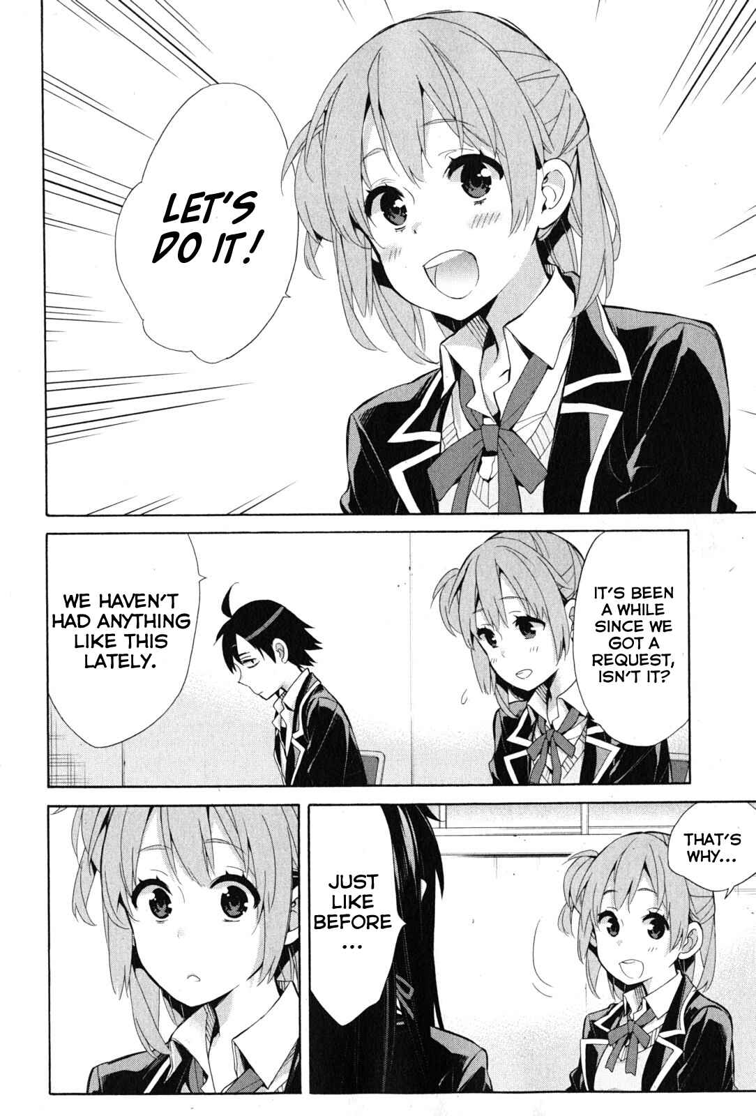 Page 20 Chapter 35 Yahari Ore no Seishun Love Come wa Machigatteiru.: Monologue