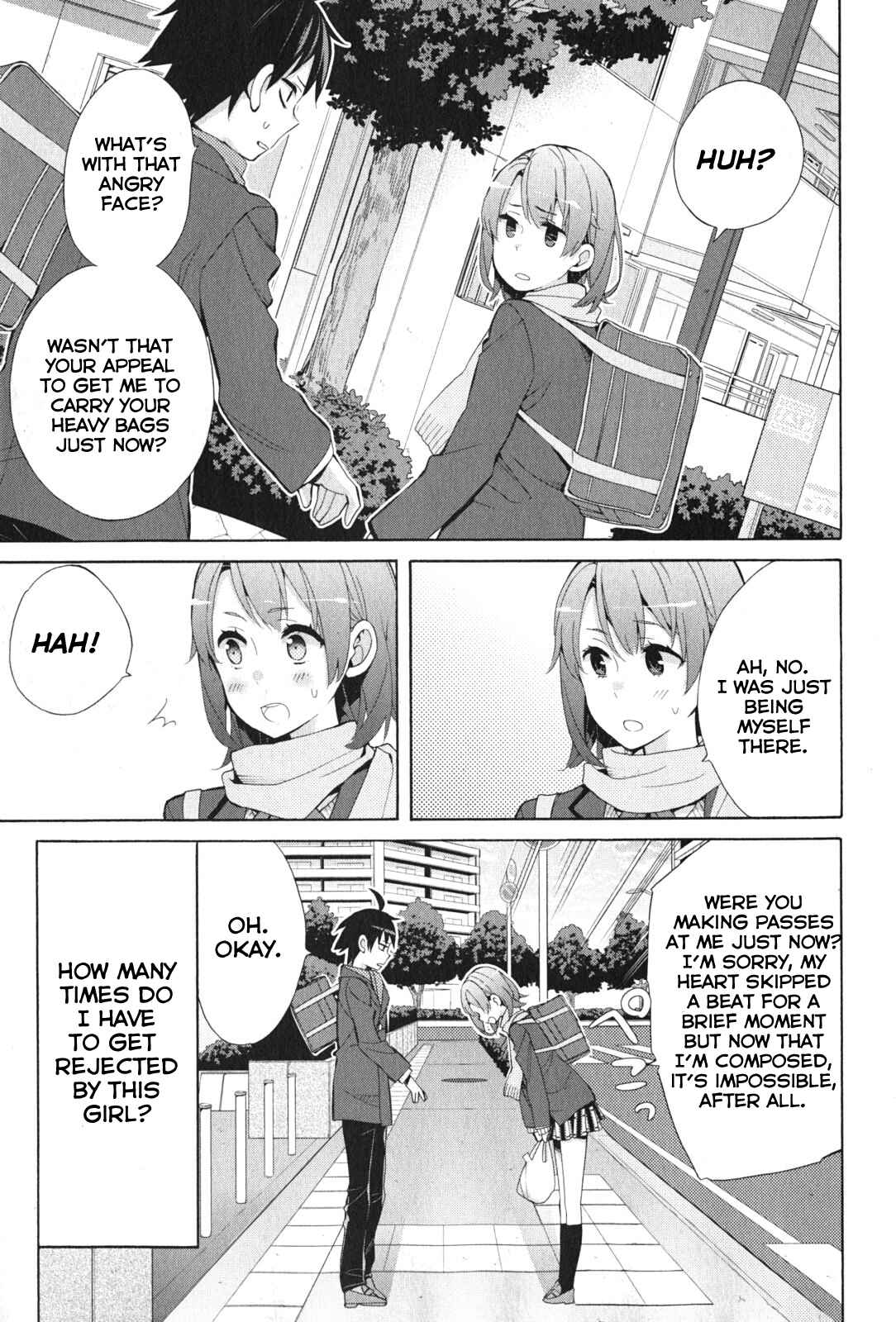 Page 33 Chapter 35 Yahari Ore no Seishun Love Come wa Machigatteiru.: Monologue