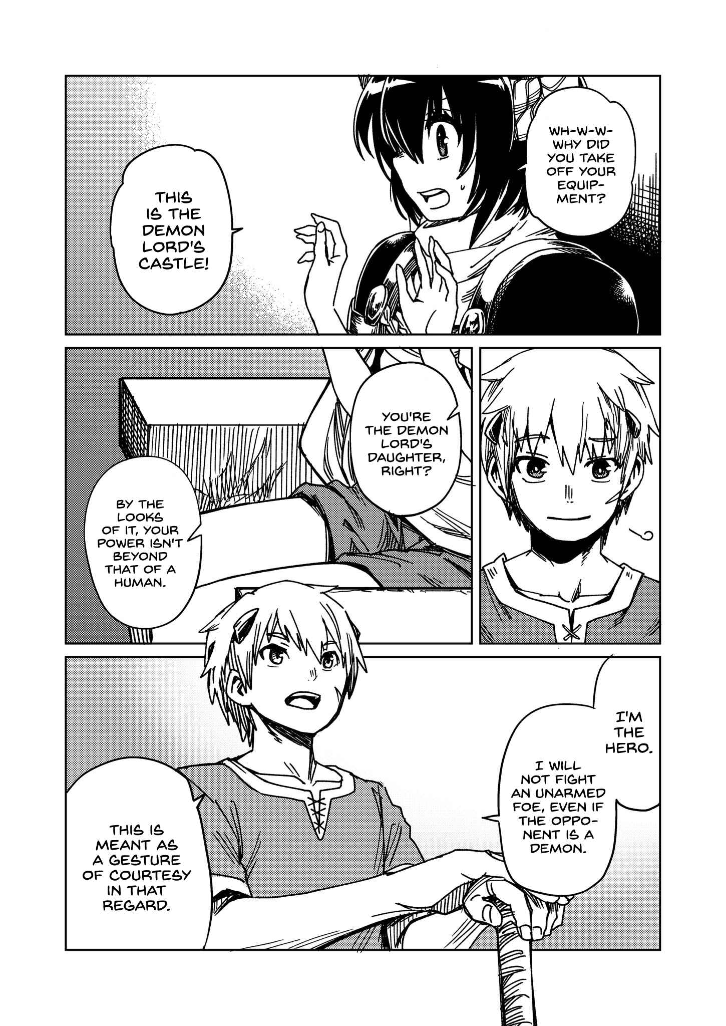 Page 3 Chapter 3 At the Demon Lords Castle