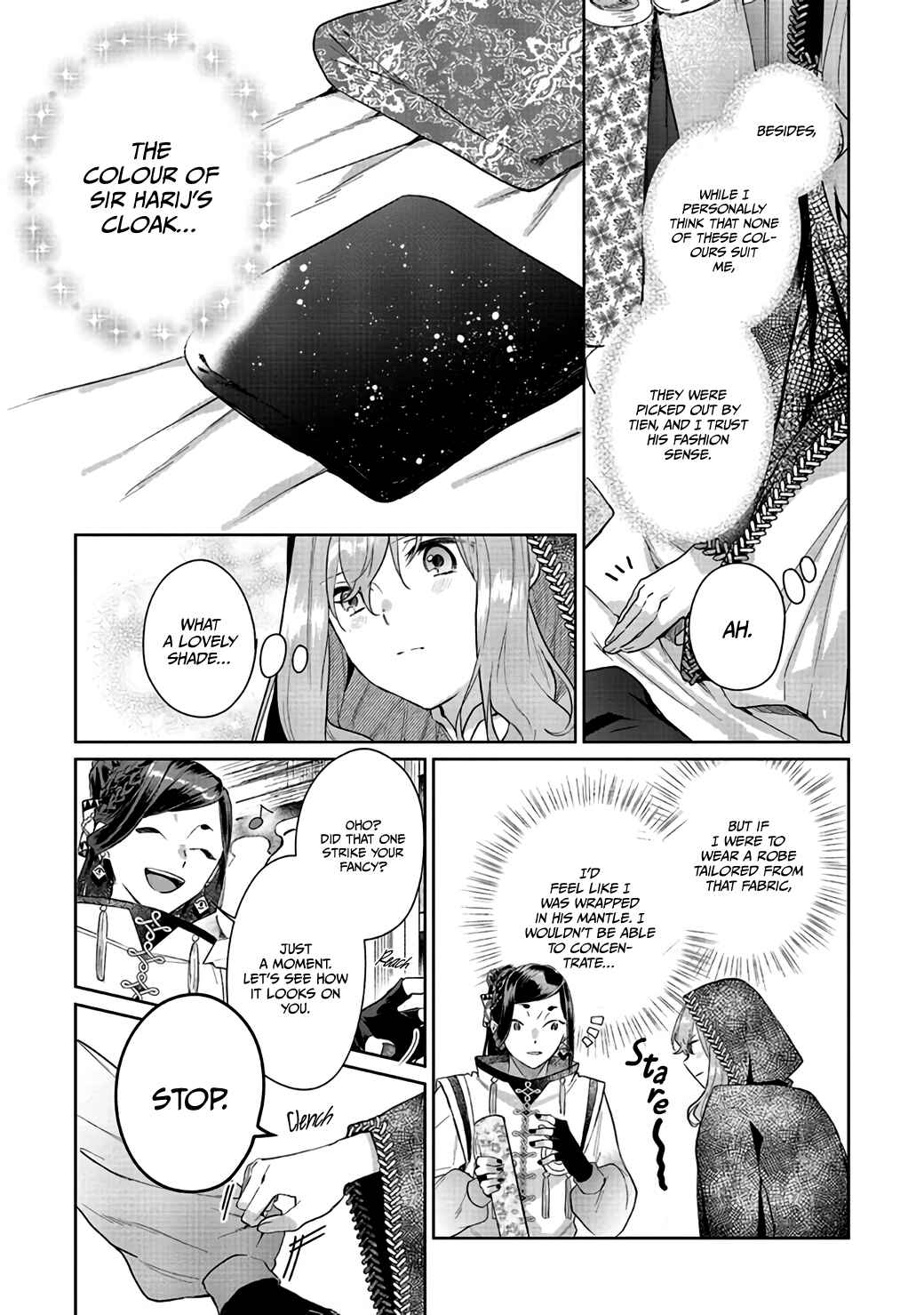 Page 11 Chapter 3 Doumo, Suki na hito ni Horegusuri wo Iraisareta Majo desu