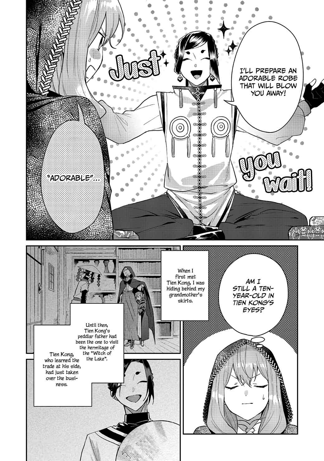 Page 9 Chapter 3 Doumo, Suki na hito ni Horegusuri wo Iraisareta Majo desu