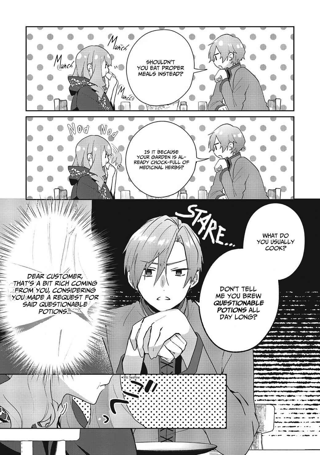 Page 6 Chapter 6 Doumo, Suki na hito ni Horegusuri wo Iraisareta Majo desu