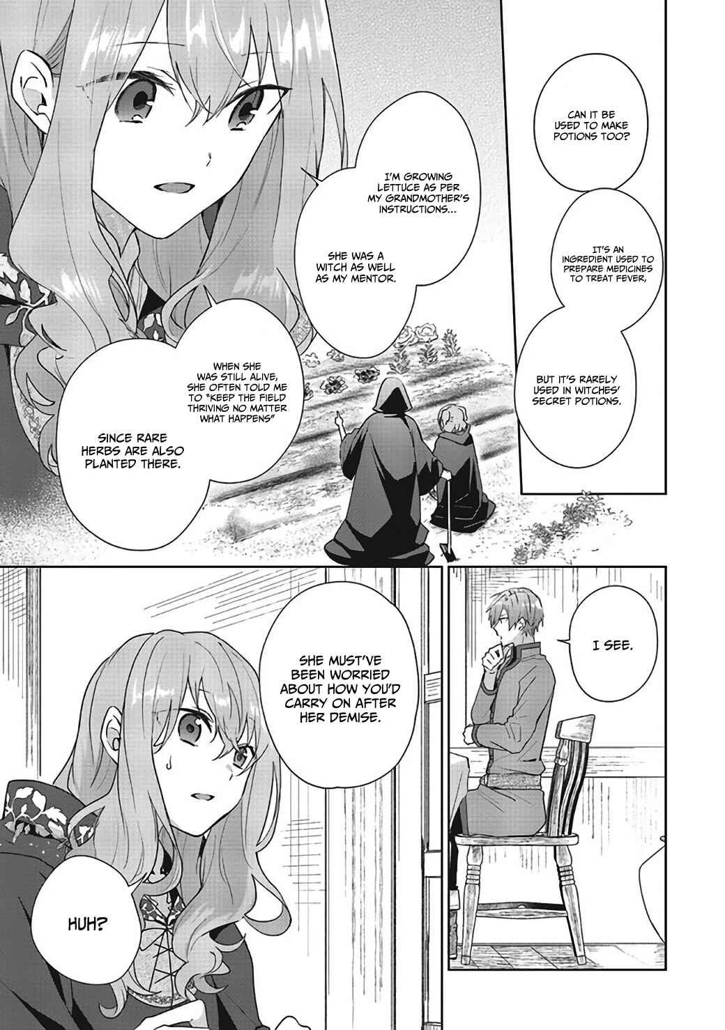 Page 8 Chapter 6 Doumo, Suki na hito ni Horegusuri wo Iraisareta Majo desu