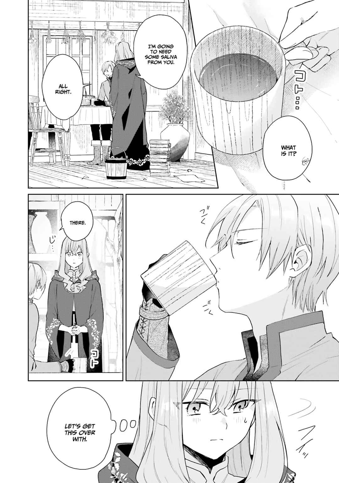 Page 10 Chapter 9 Doumo, Suki na hito ni Horegusuri wo Iraisareta Majo desu