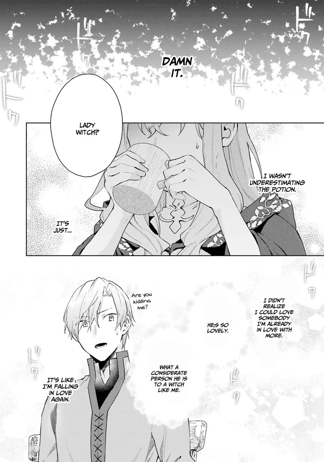 Page 12 Chapter 9 Doumo, Suki na hito ni Horegusuri wo Iraisareta Majo desu