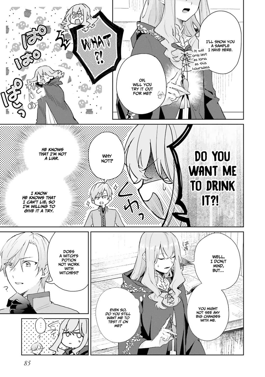 Page 9 Chapter 9 Doumo, Suki na hito ni Horegusuri wo Iraisareta Majo desu