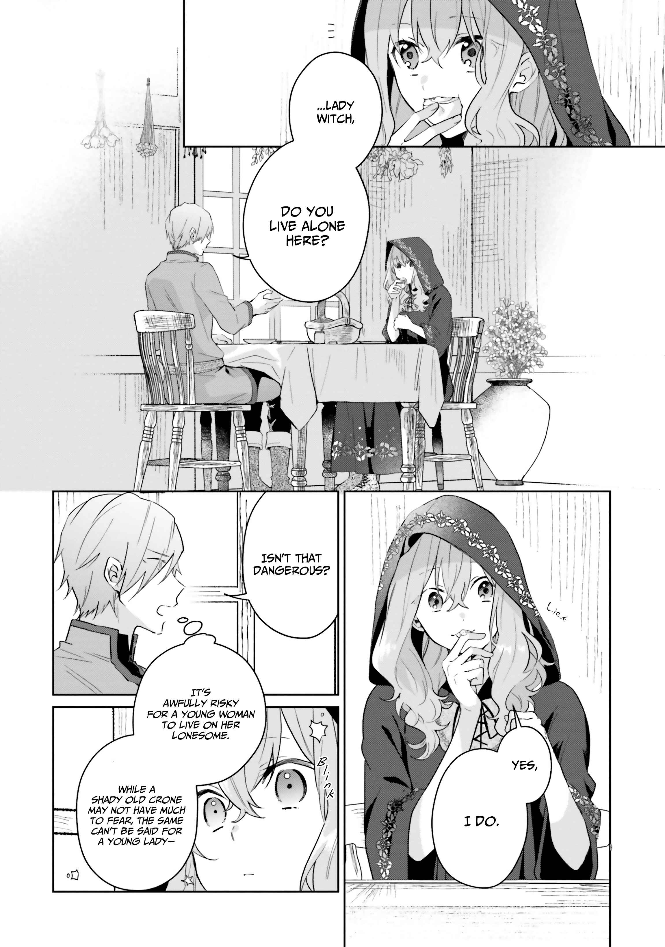 Page 9 Chapter 5 Doumo, Suki na hito ni Horegusuri wo Iraisareta Majo desu