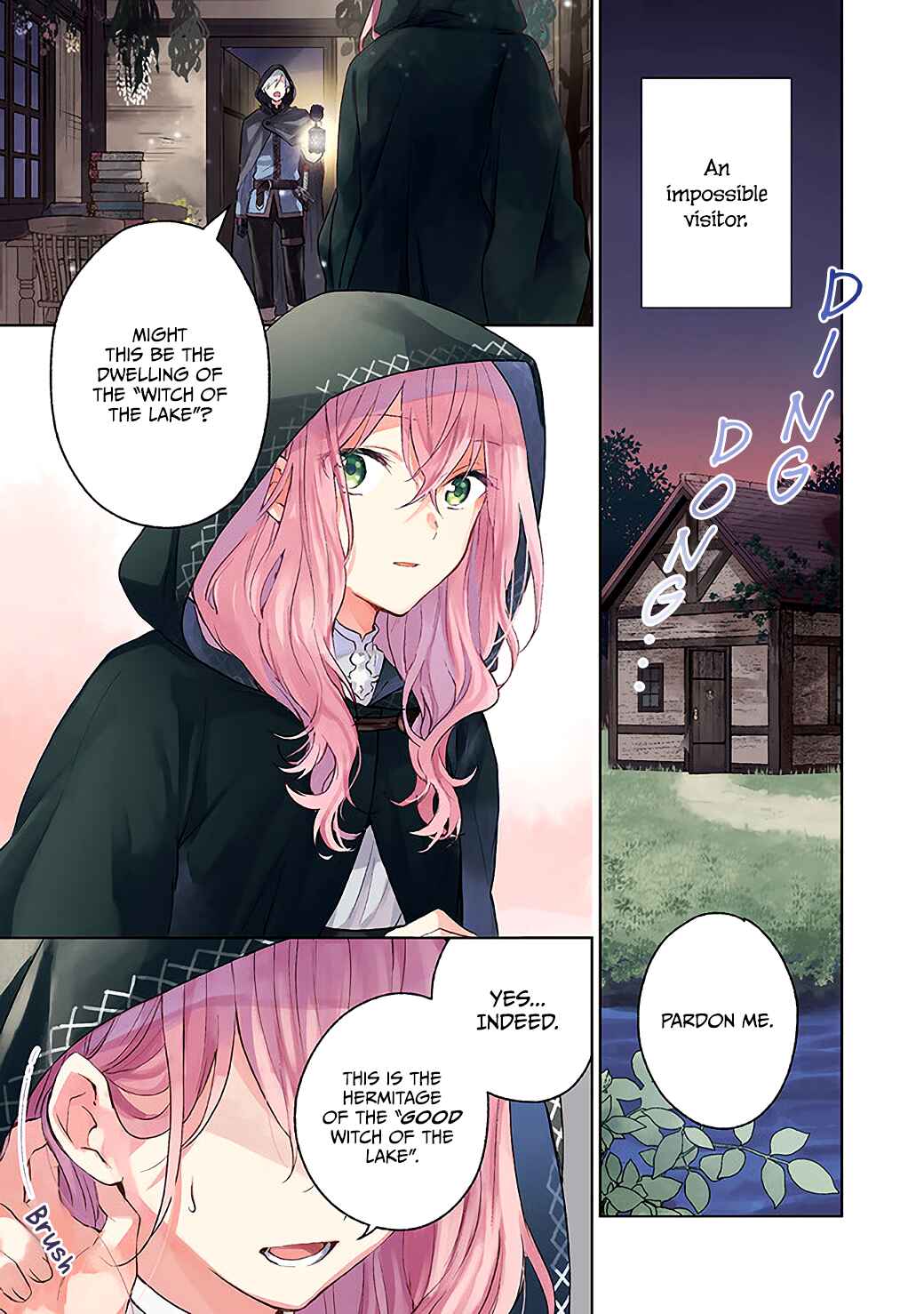 Page 1 Chapter 1 Doumo, Suki na hito ni Horegusuri wo Iraisareta Majo desu