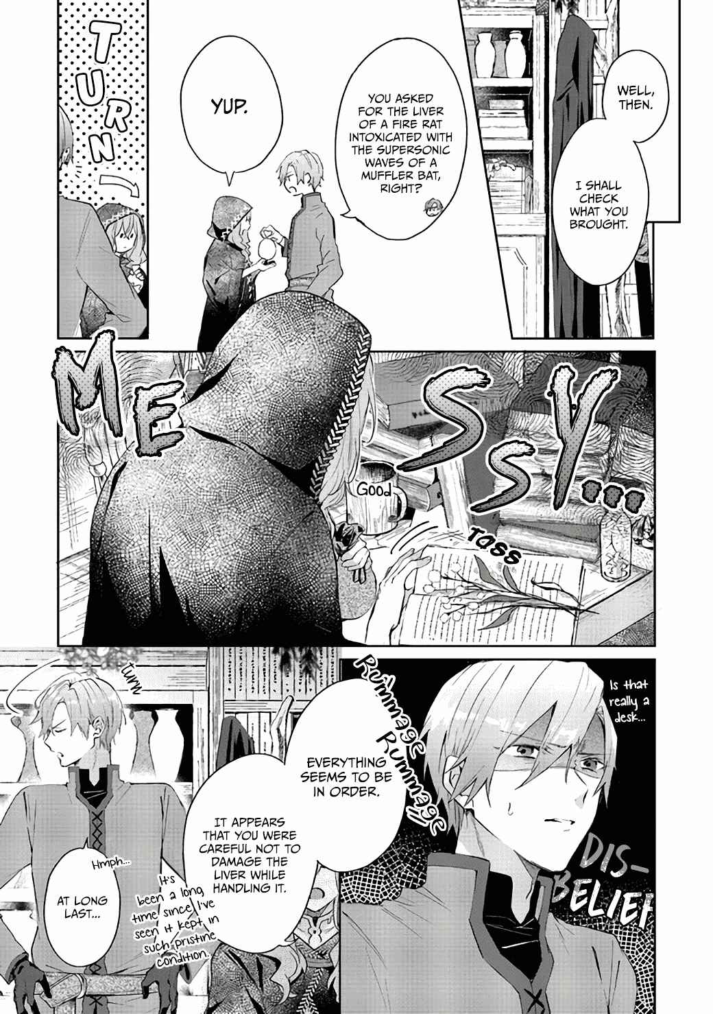 Page 13 Chapter 1 Doumo, Suki na hito ni Horegusuri wo Iraisareta Majo desu