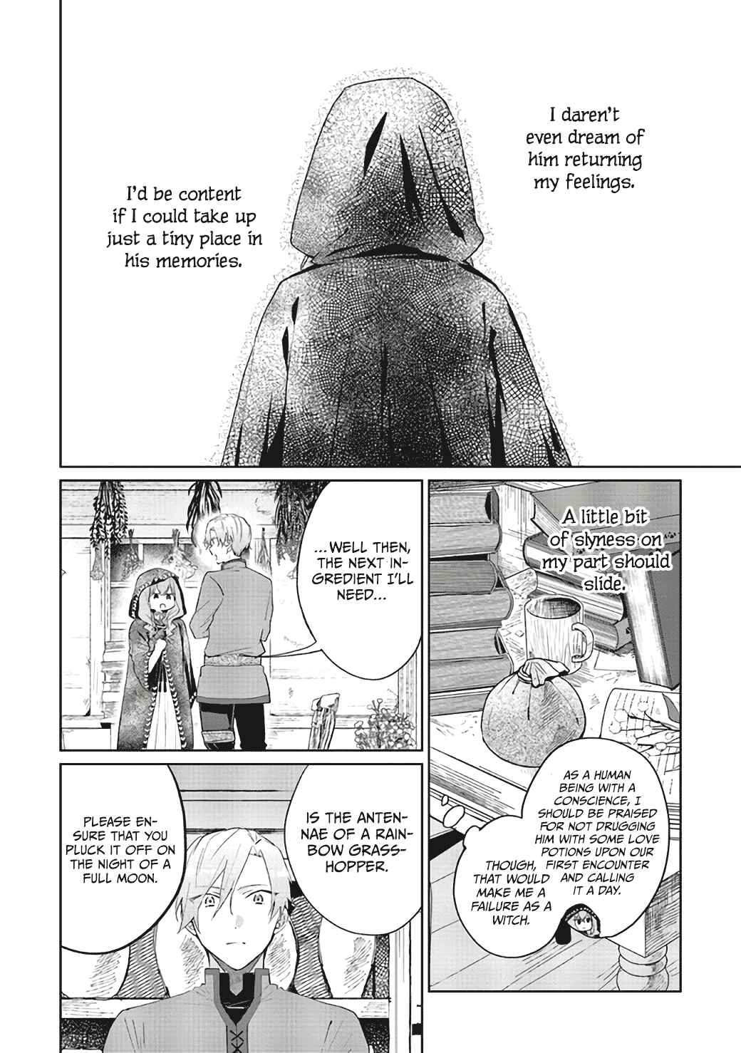 Page 20 Chapter 1 Doumo, Suki na hito ni Horegusuri wo Iraisareta Majo desu