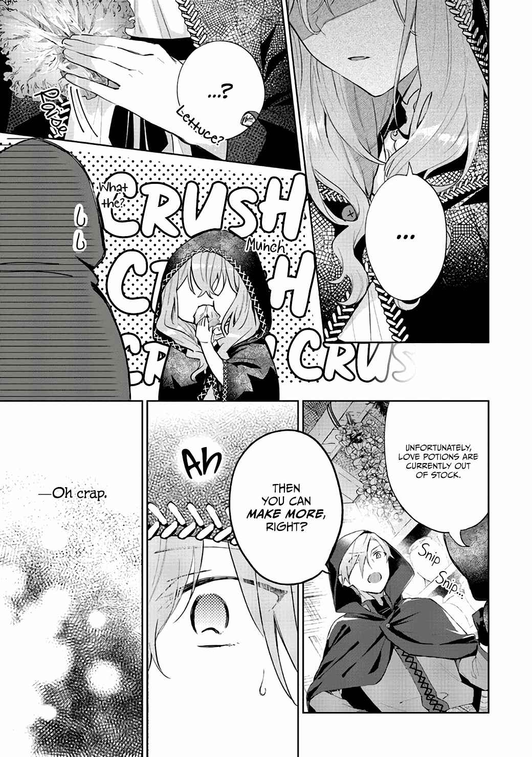 Page 7 Chapter 1 Doumo, Suki na hito ni Horegusuri wo Iraisareta Majo desu