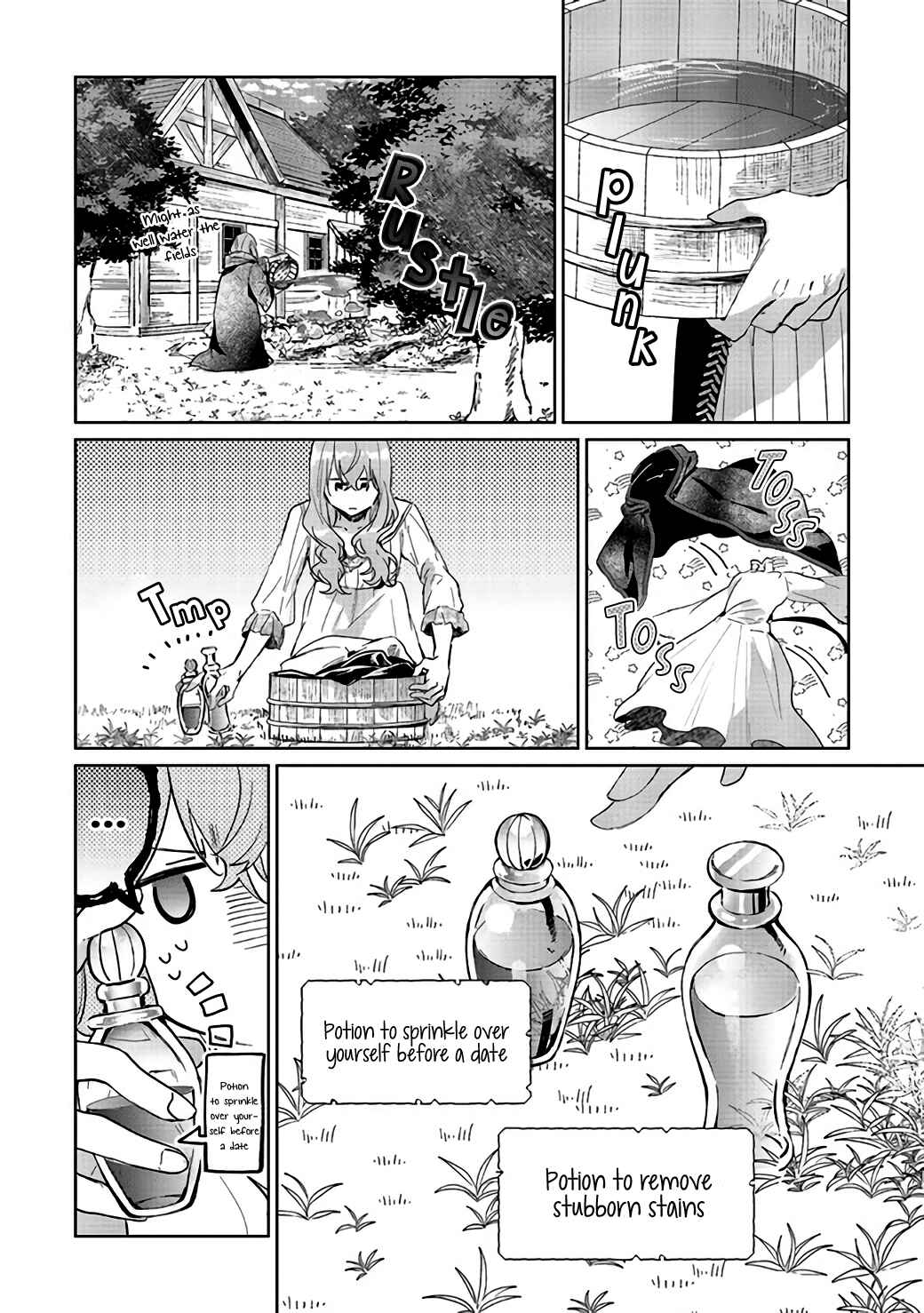 Page 21 Chapter 2 Doumo, Suki na hito ni Horegusuri wo Iraisareta Majo desu