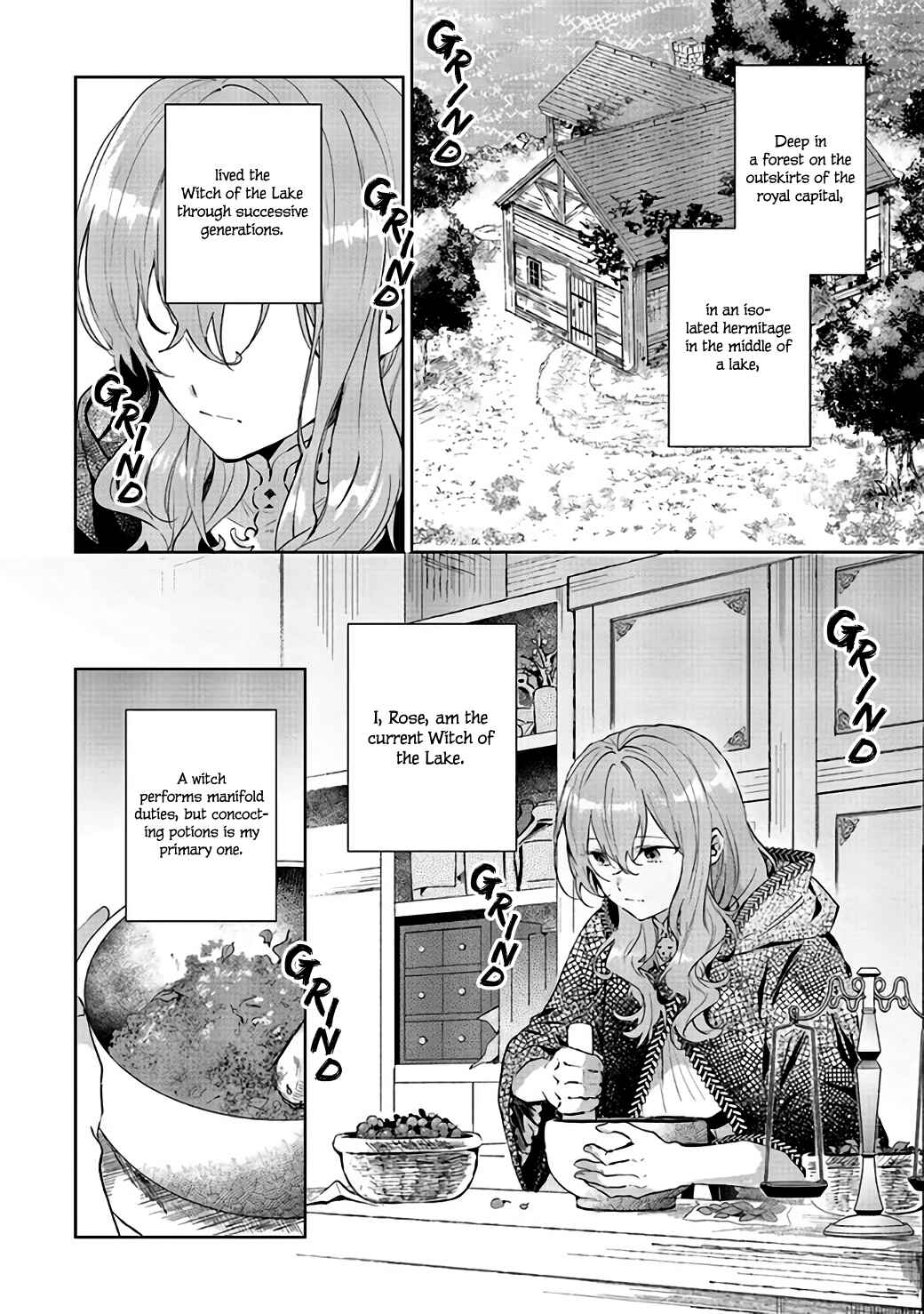 Page 3 Chapter 2 Doumo, Suki na hito ni Horegusuri wo Iraisareta Majo desu
