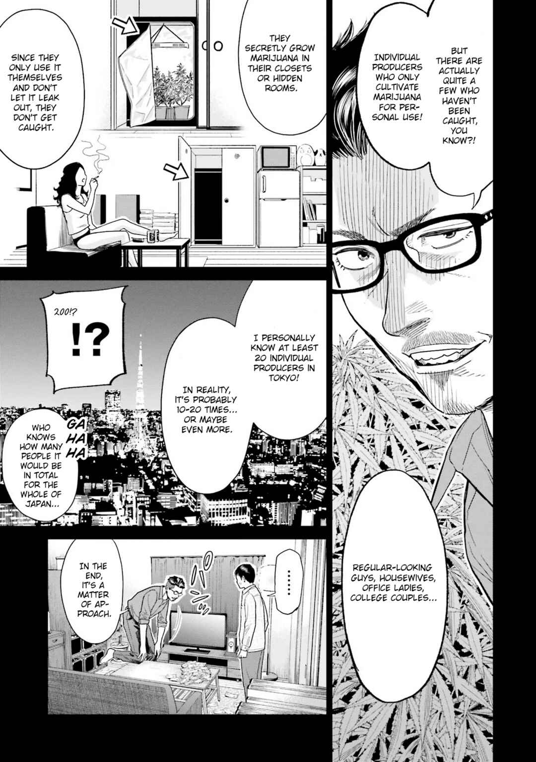 Page 7 Chapter 2 Tokyo Cannabis Special Ward - The Guy Called Cannabis King