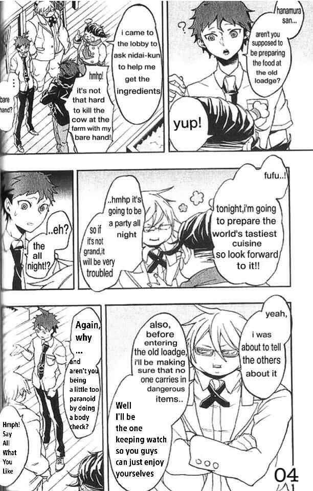 Page 4 Chapter 3 Danganronpa 2: Ultimate Luck and Hope and Despair